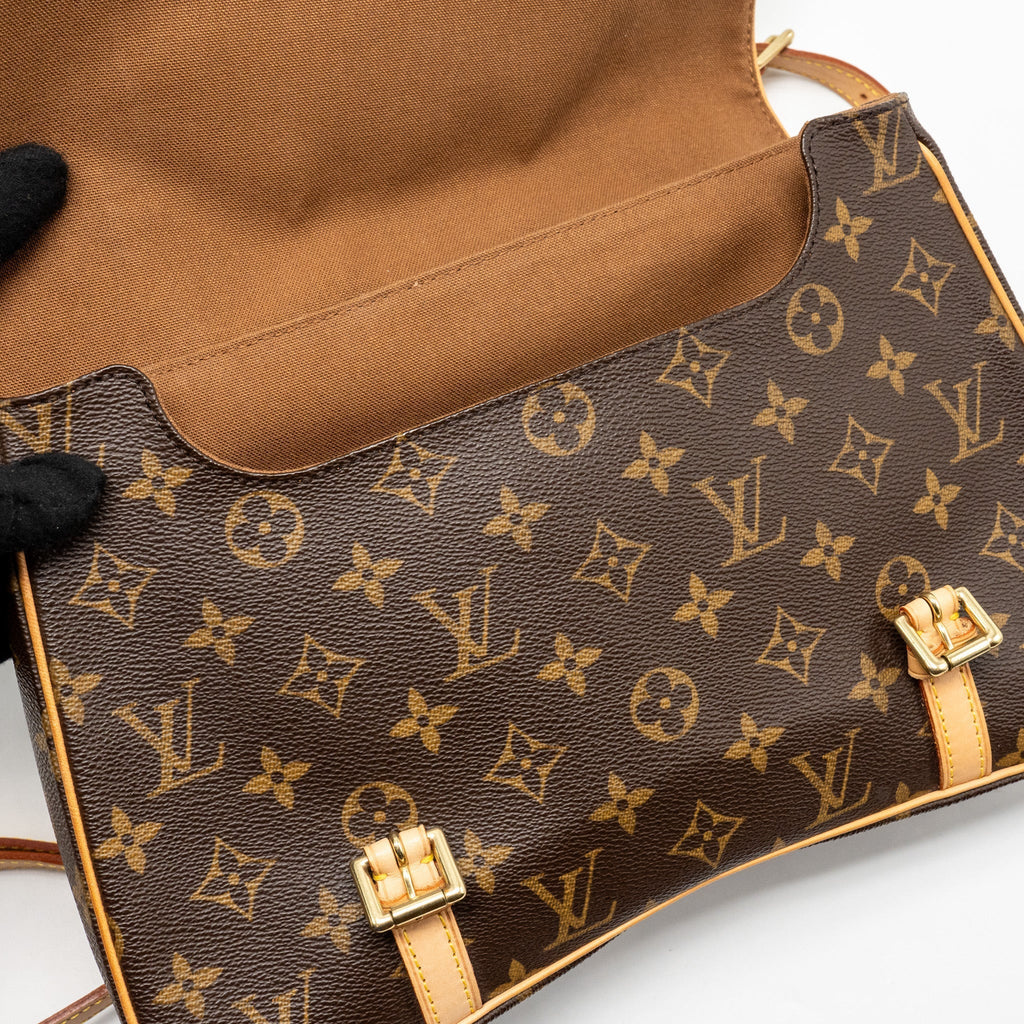 MARELLE SAC A DOS BACKPACK MONOGRAM CANVAS GHW
