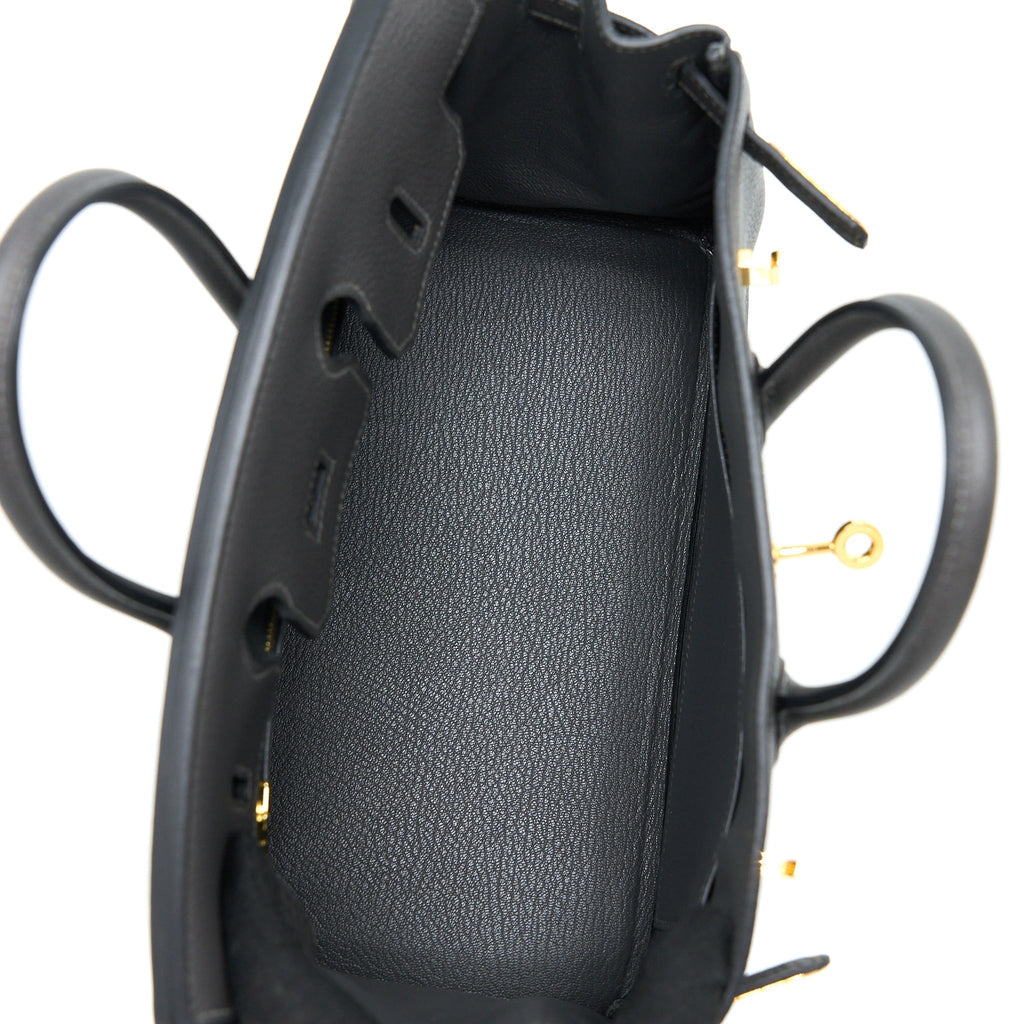 HERMES BIRKIN 25 TOGO GRAPHITE GHW