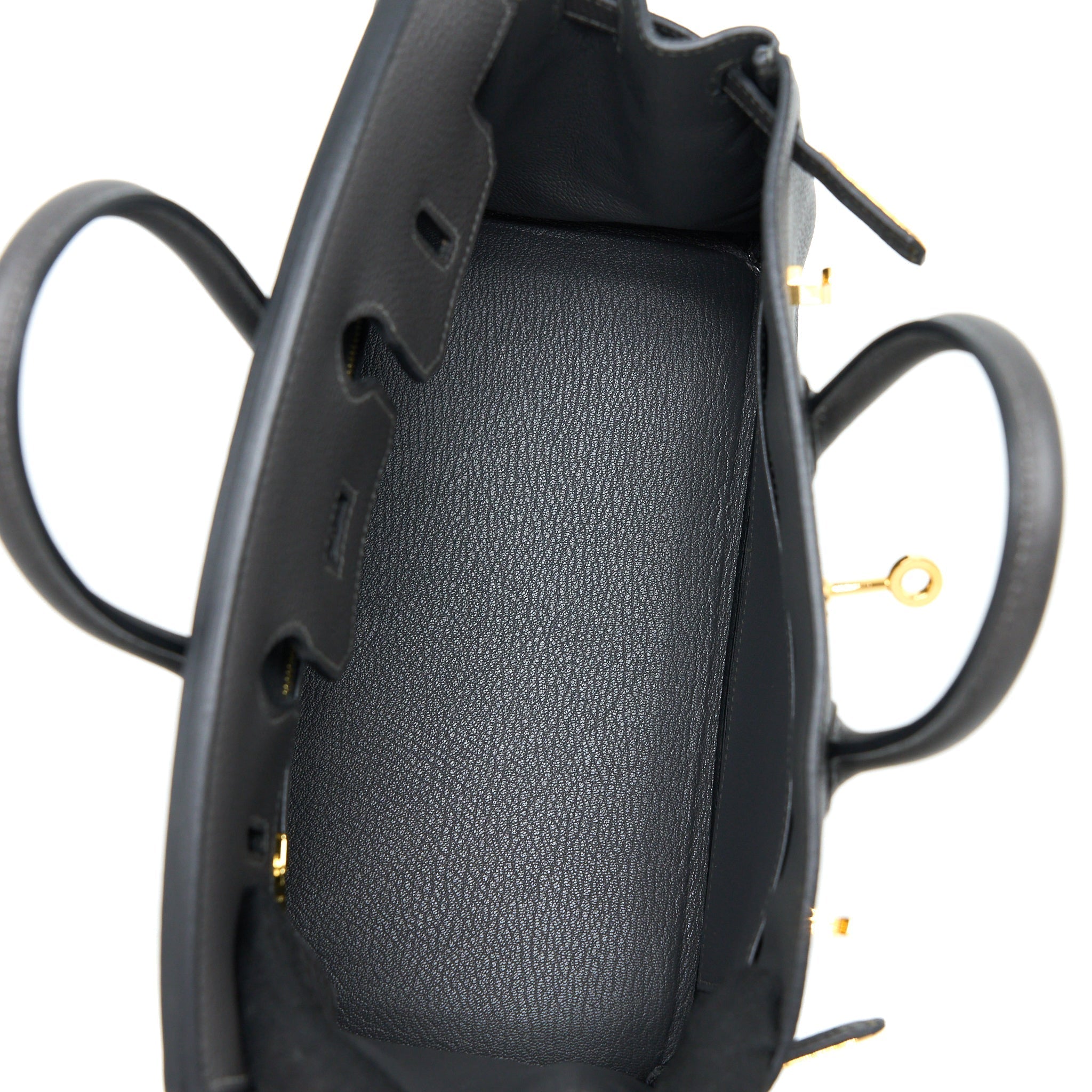 HERMES BIRKIN 25 TOGO GRAPHITE GHW