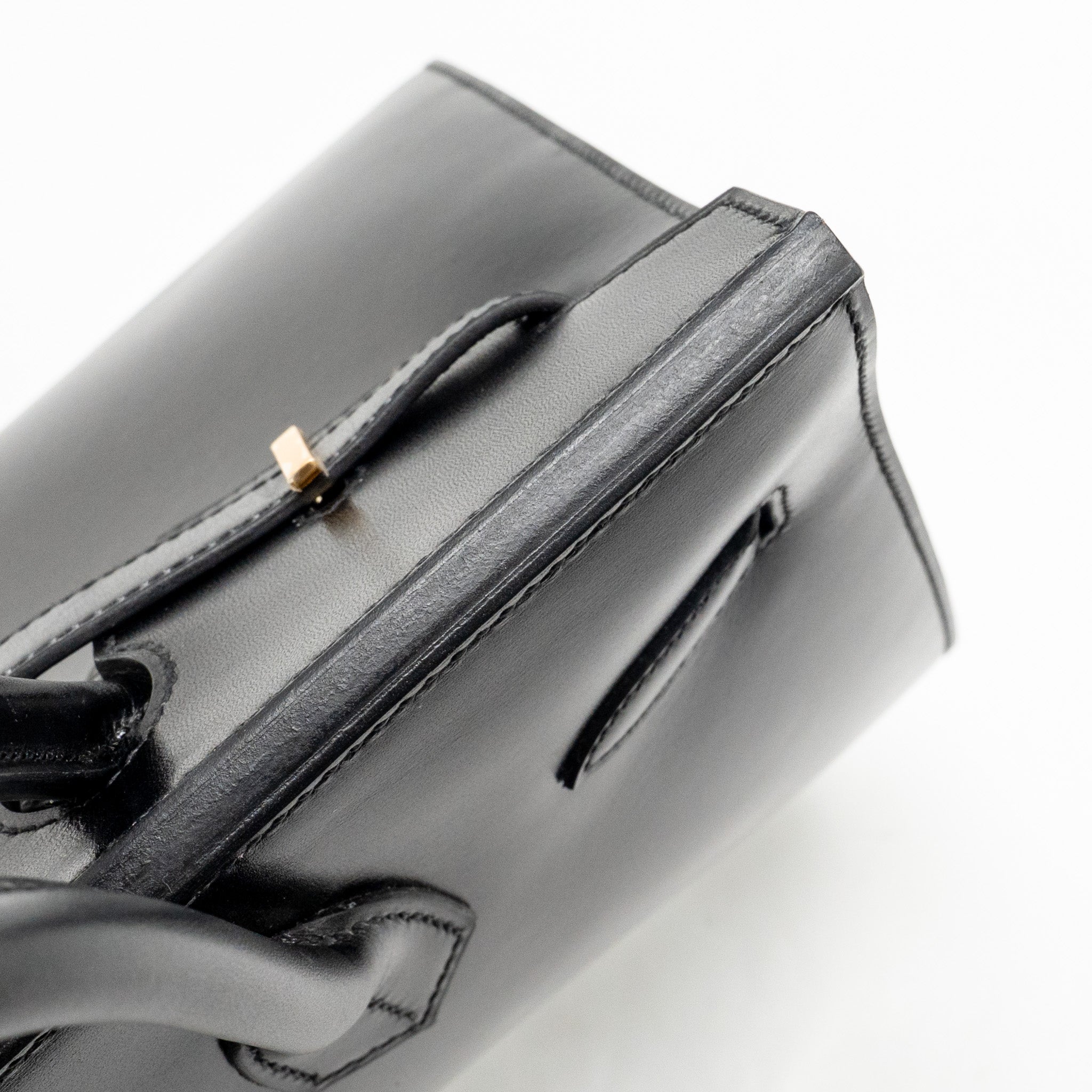 HERMES BIRKIN 30 BOX BLACK GHW