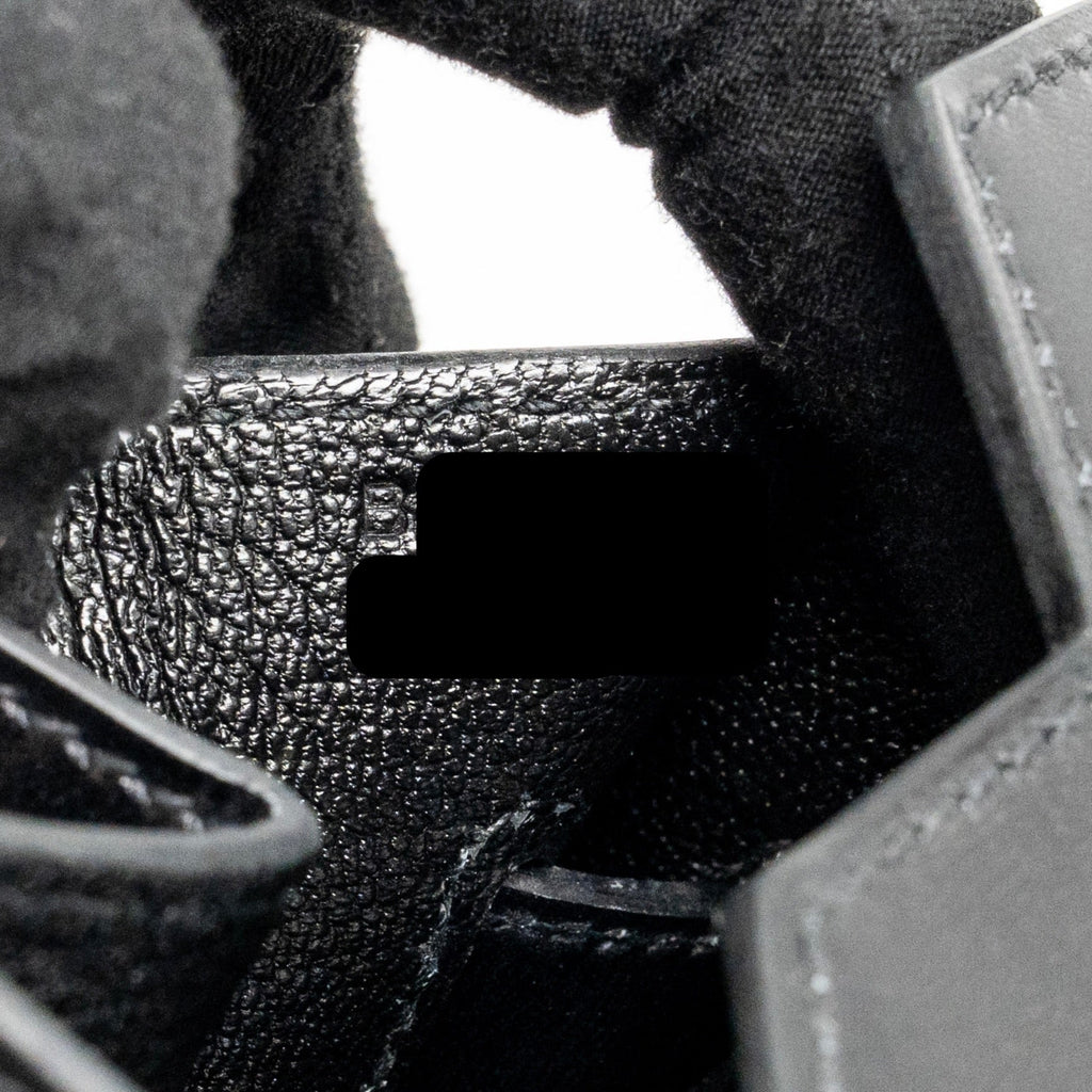 HERMES BIRKIN 30 BOX BLACK GHW