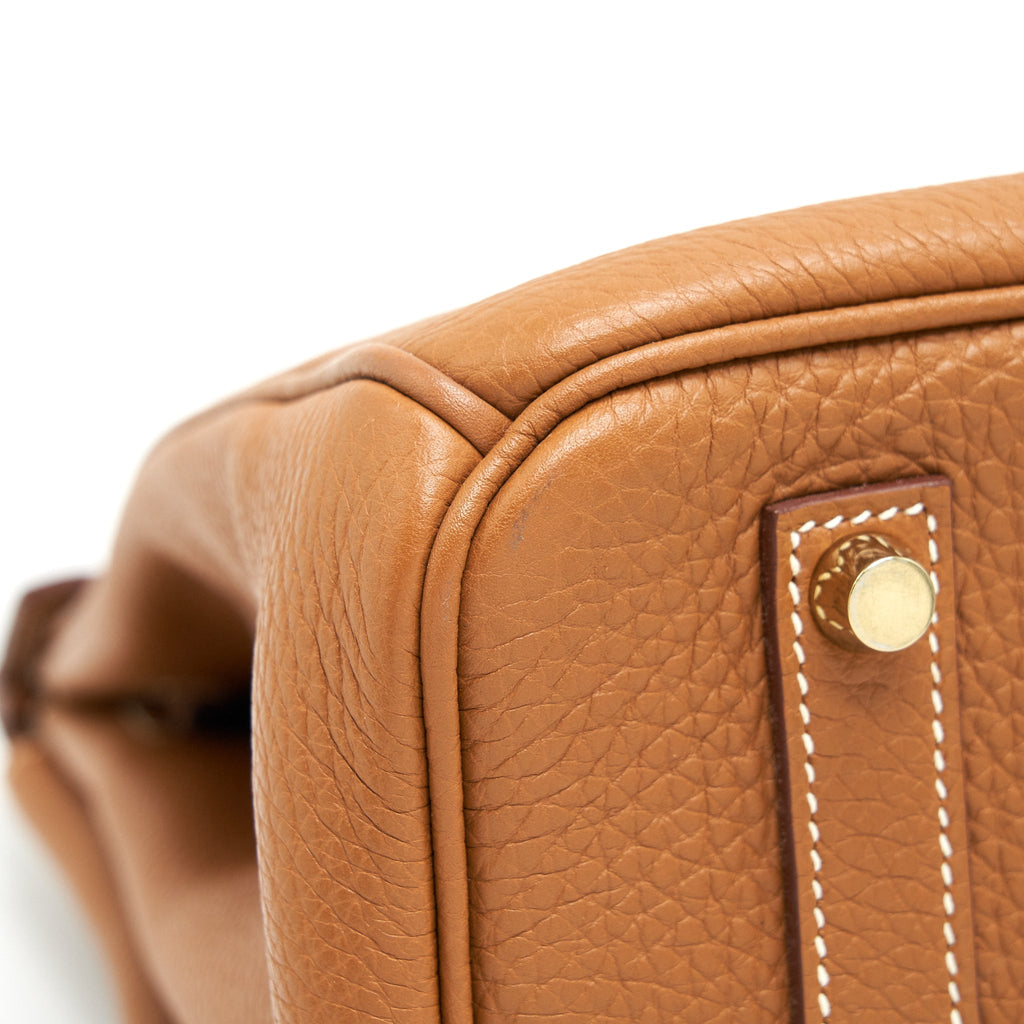 HERMES BIRKIN35 GOLD WITH GHW