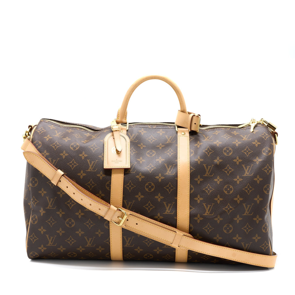 KEEPALL BANDOULIRE 50 MONOGRAM CANVAS GHW
