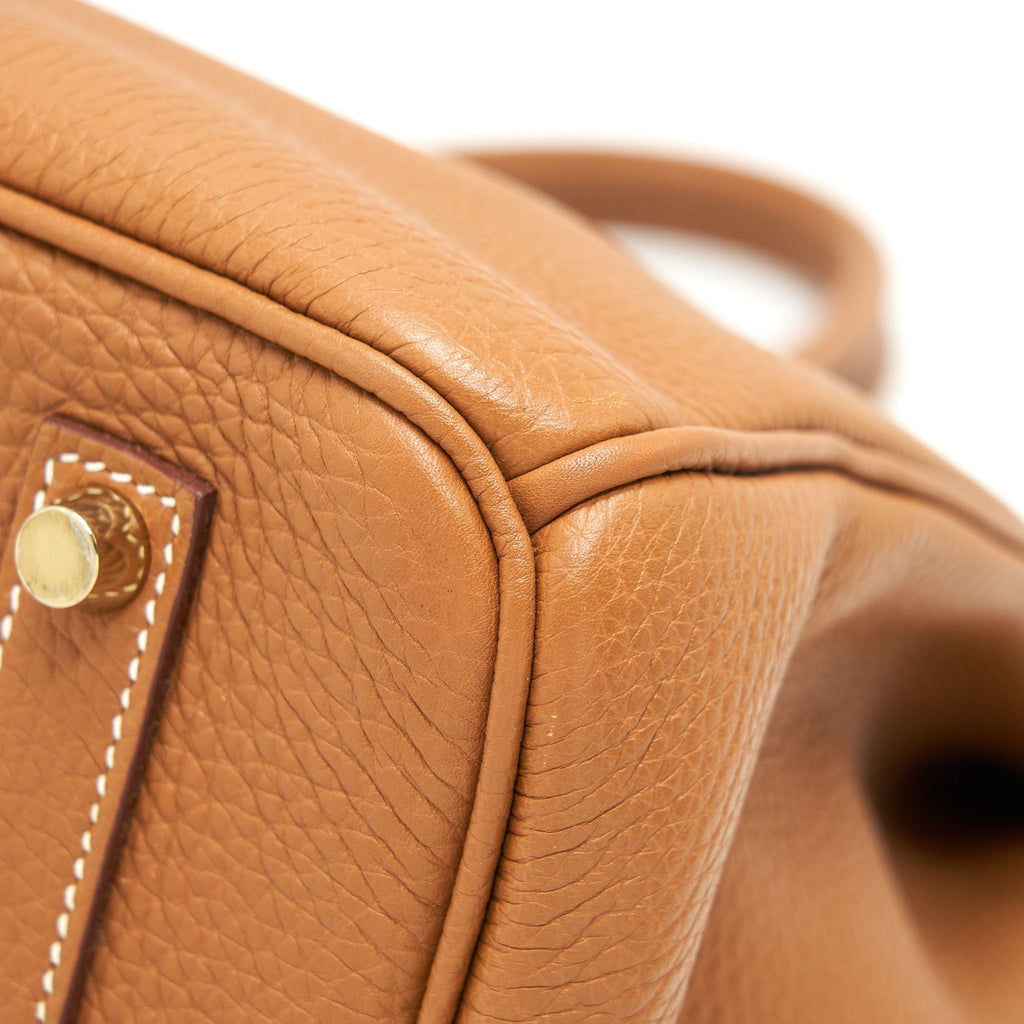 HERMES BIRKIN35 GOLD WITH GHW
