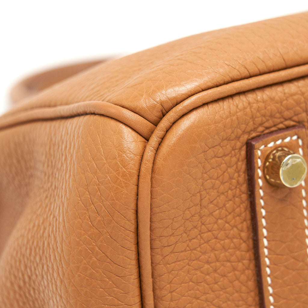 HERMES BIRKIN35 GOLD WITH GHW