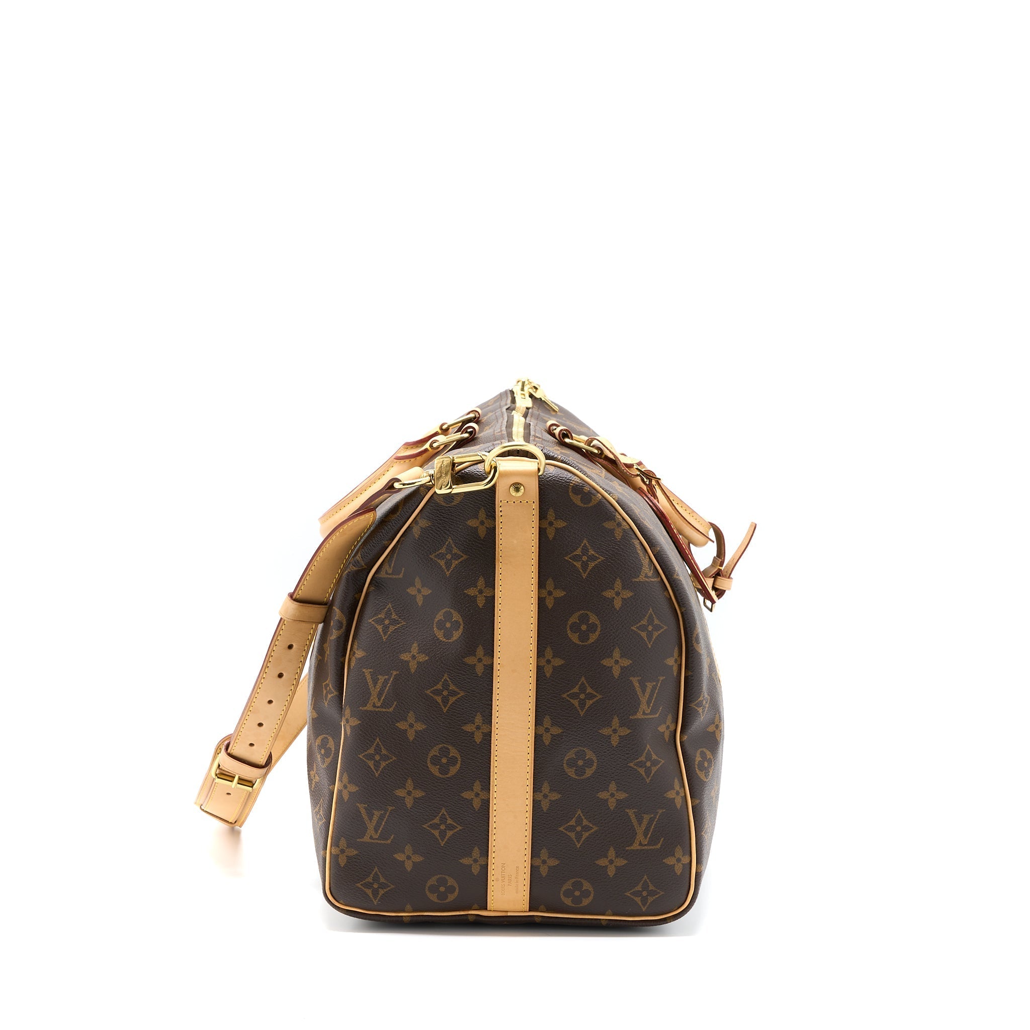 KEEPALL BANDOULIRE 50 MONOGRAM CANVAS GHW