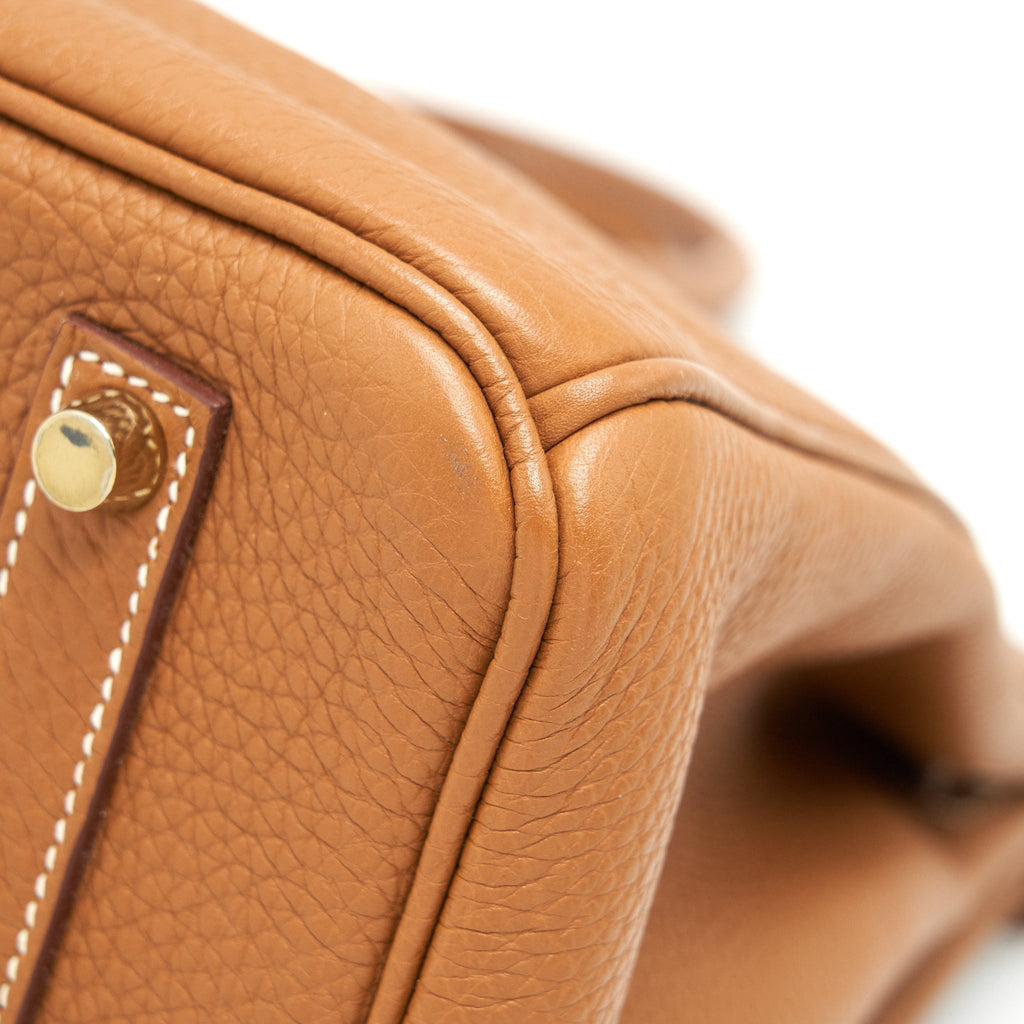 HERMES BIRKIN35 GOLD WITH GHW