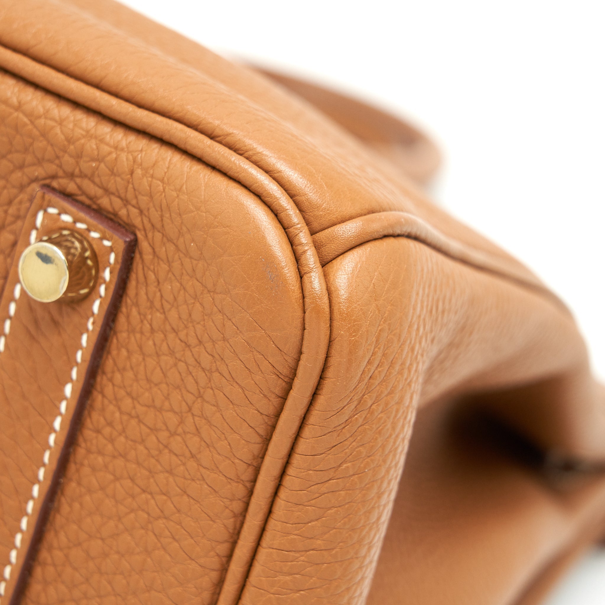 HERMES BIRKIN35 GOLD WITH GHW