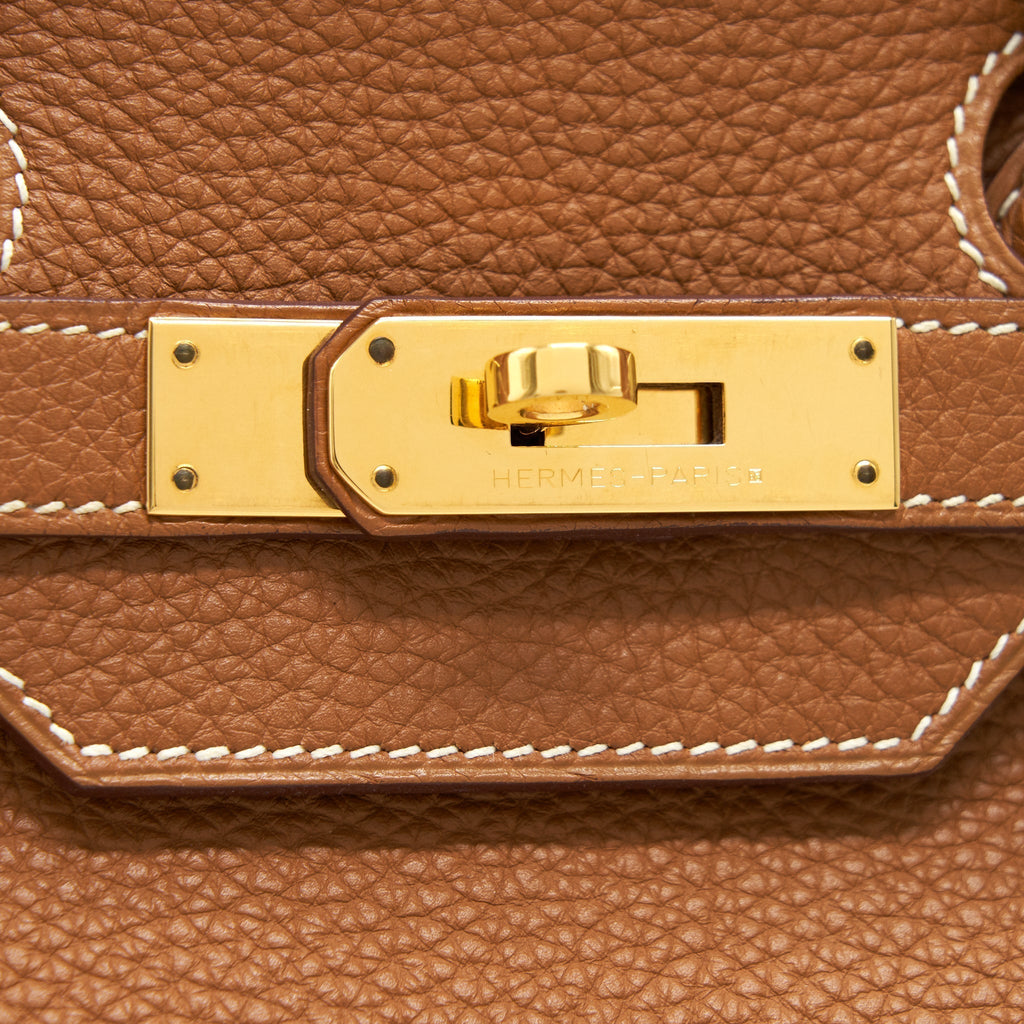 HERMES BIRKIN35 GOLD WITH GHW