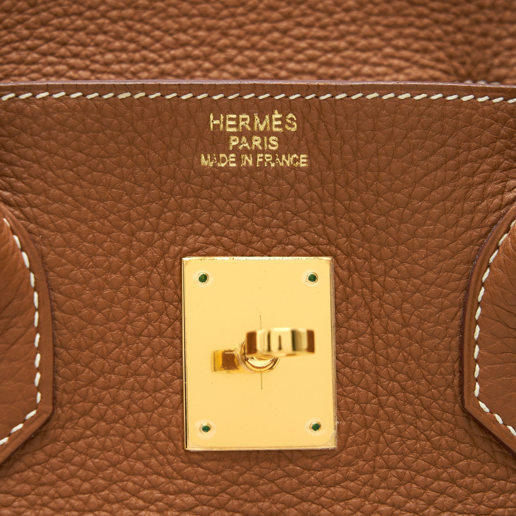 HERMES BIRKIN35 GOLD WITH GHW
