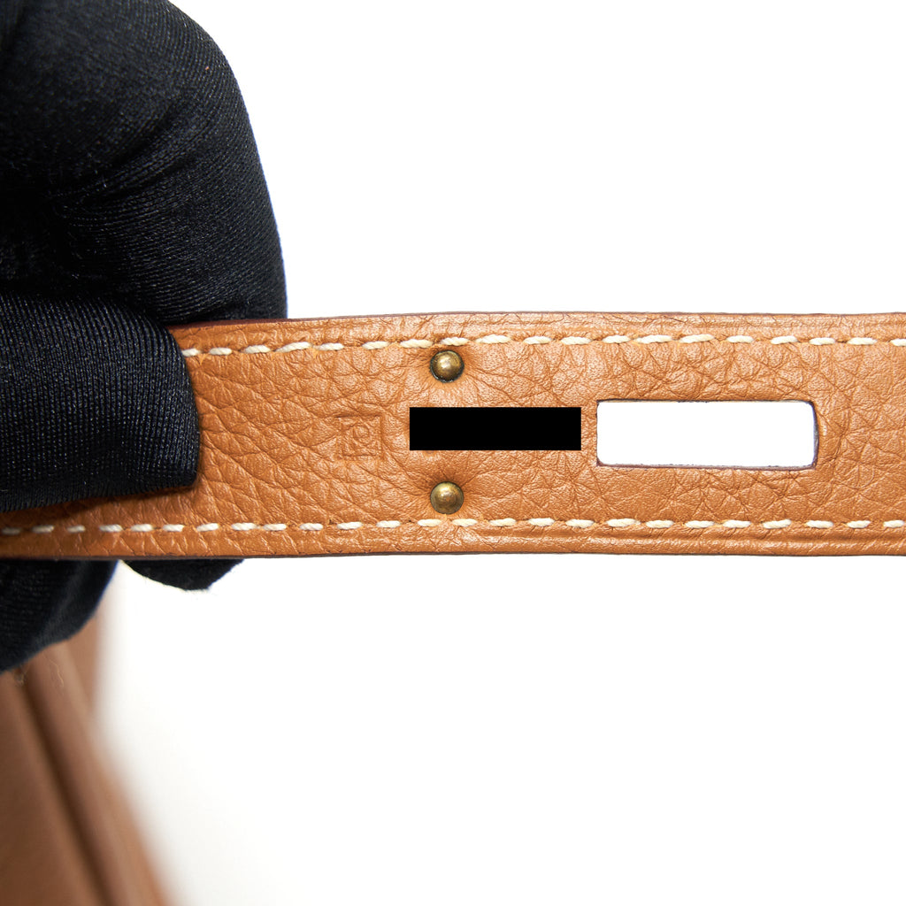 HERMES BIRKIN35 GOLD WITH GHW