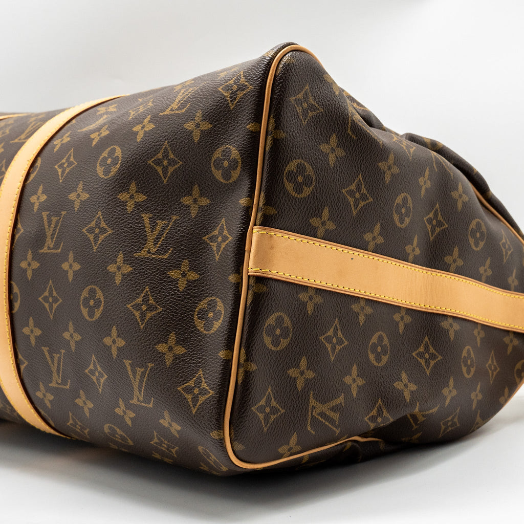 KEEPALL 50 BANDOULIRE MONOGRAM CANVAS GHW