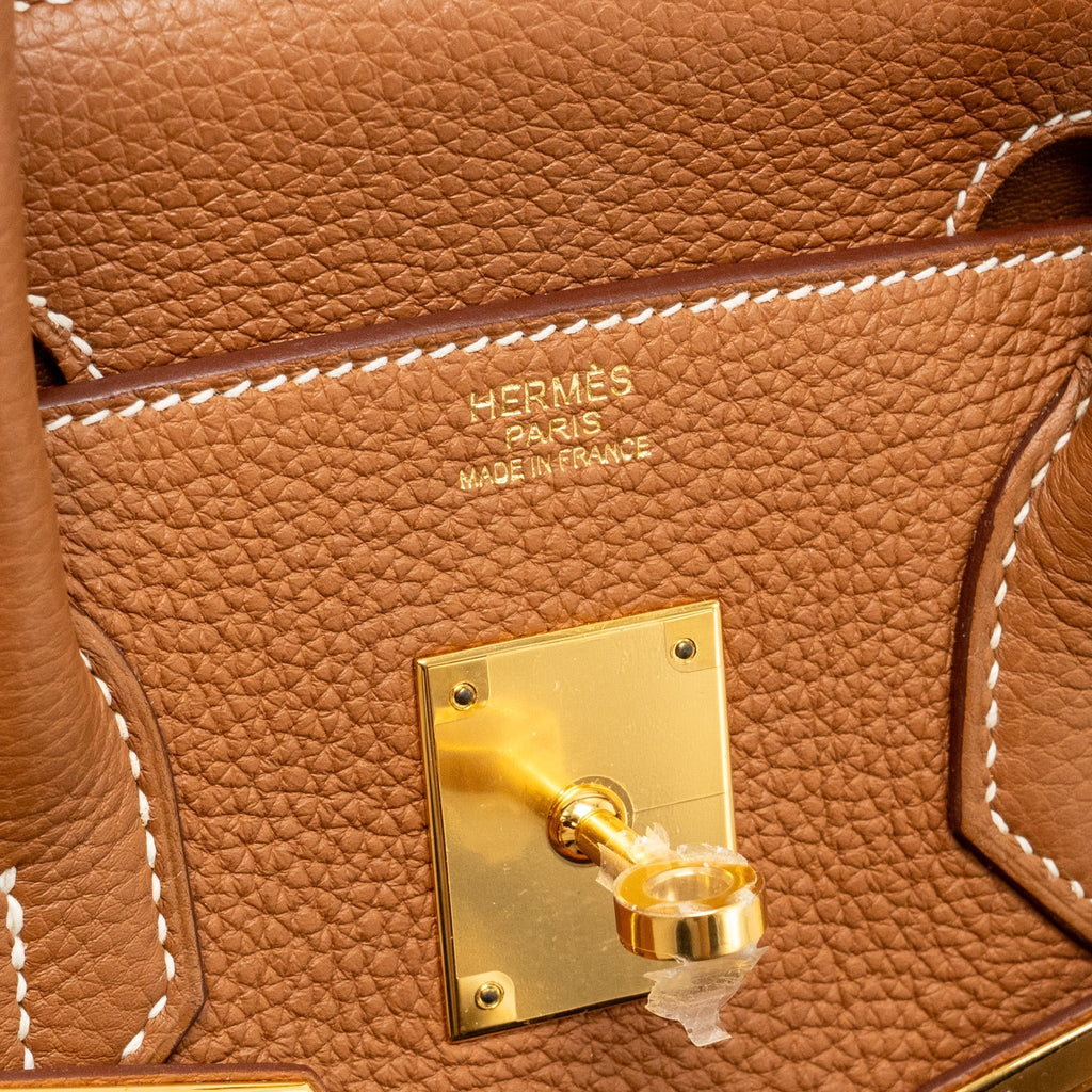 HERMES BIRKIN 30 TOGO GOLD GHW