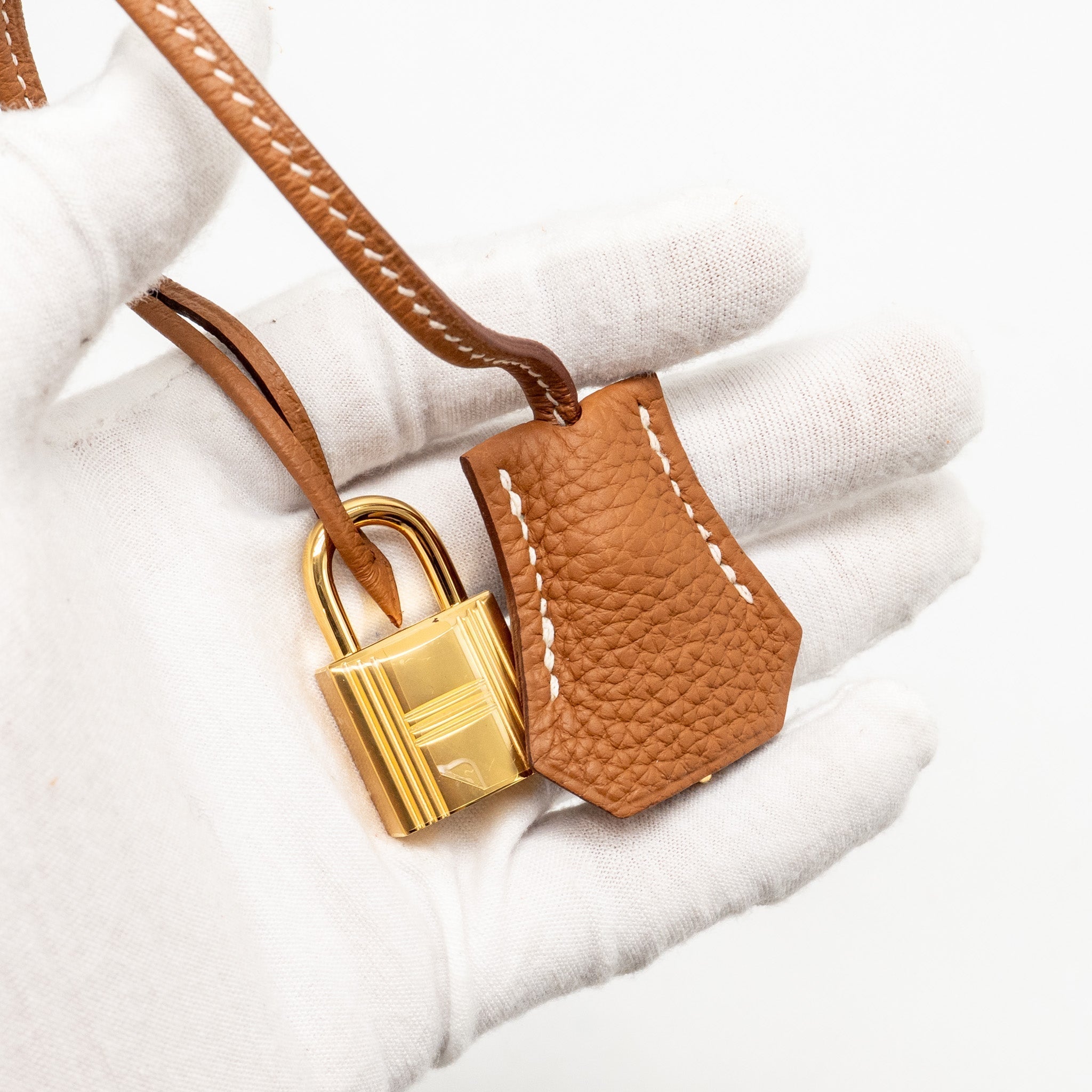 HERMES BIRKIN 30 TOGO GOLD GHW