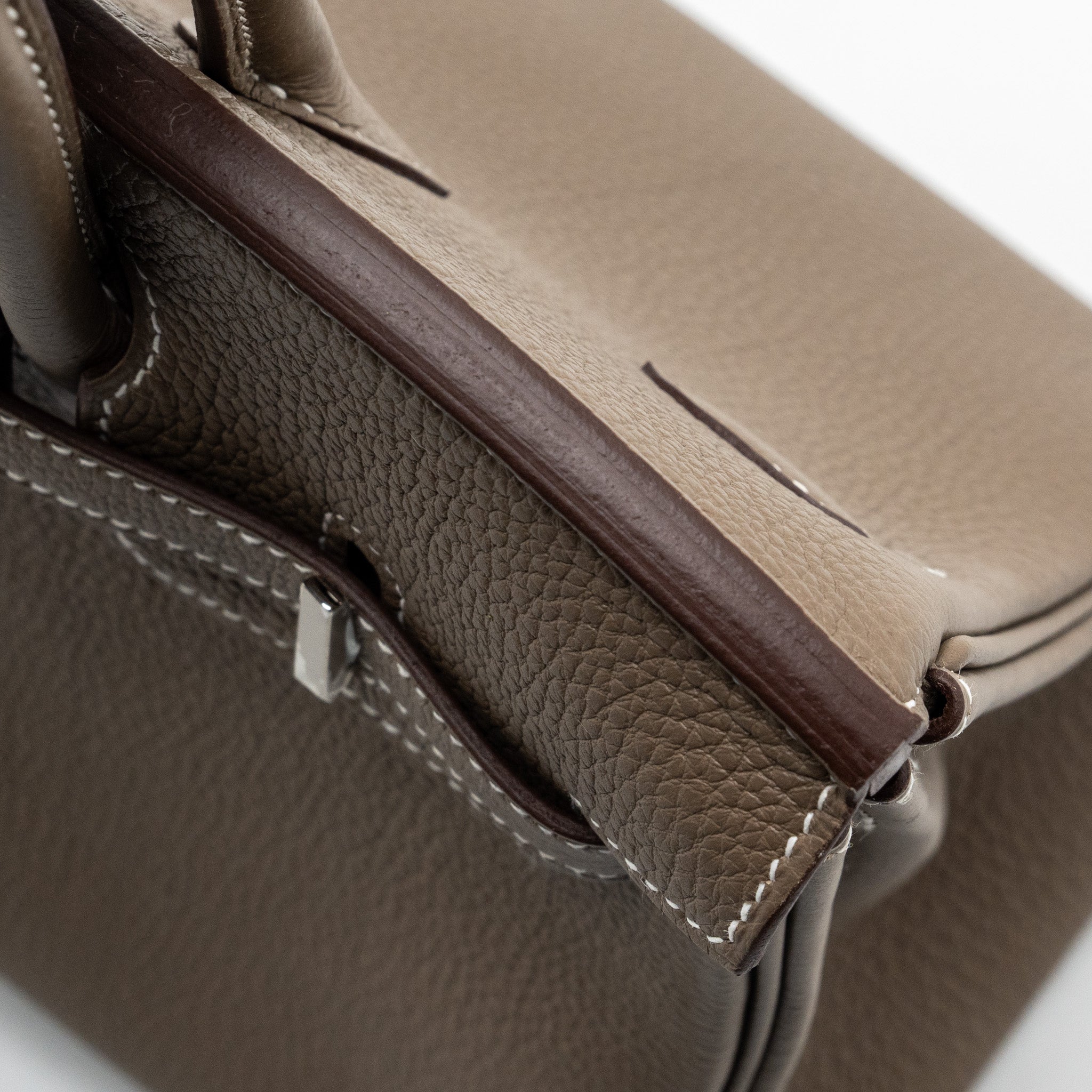 HERMES BIRKIN 25 TOGO ETOUPE SHW