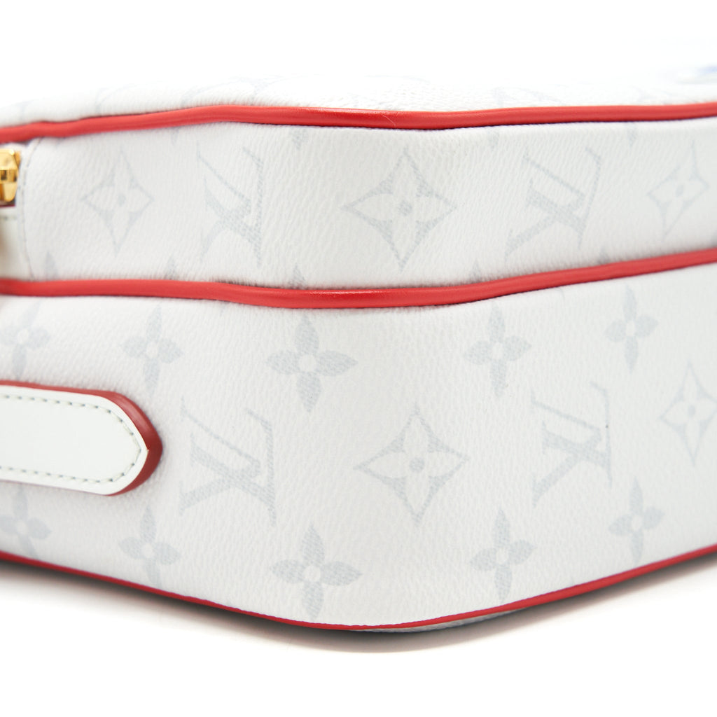 2020 LV X NBA WHITE MONOGRAM NIL MESSENGER BAG