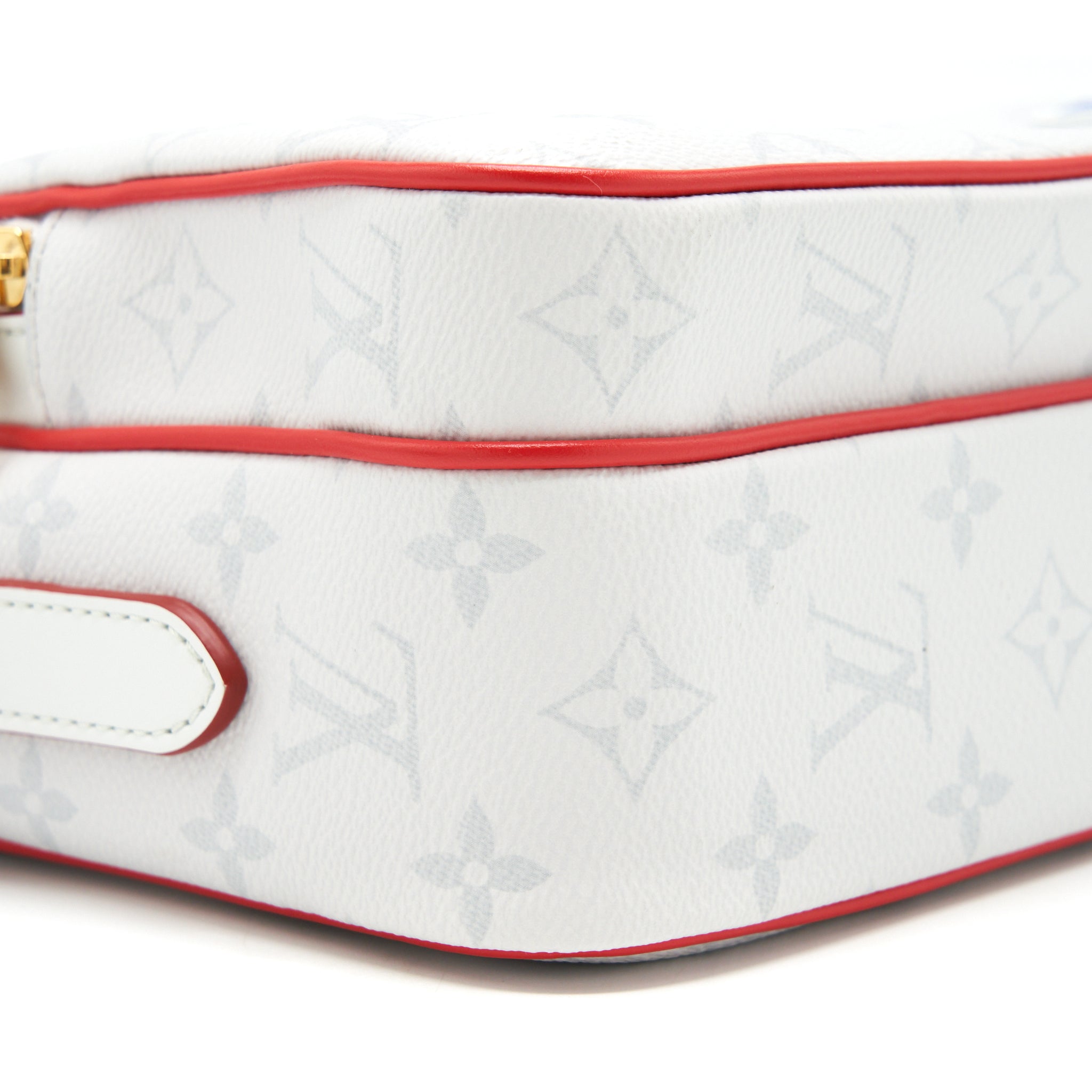 2020 LV X NBA WHITE MONOGRAM NIL MESSENGER BAG