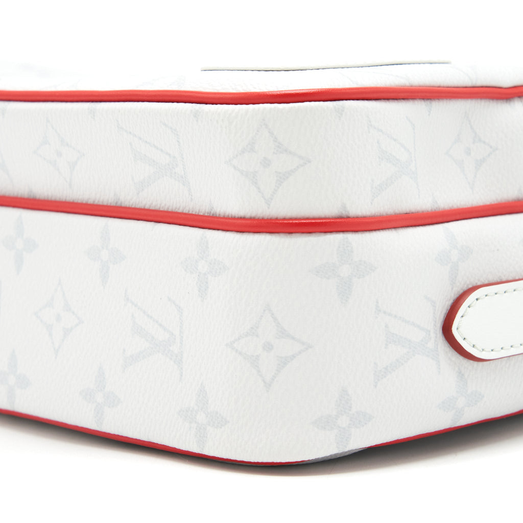 2020 LV X NBA WHITE MONOGRAM NIL MESSENGER BAG