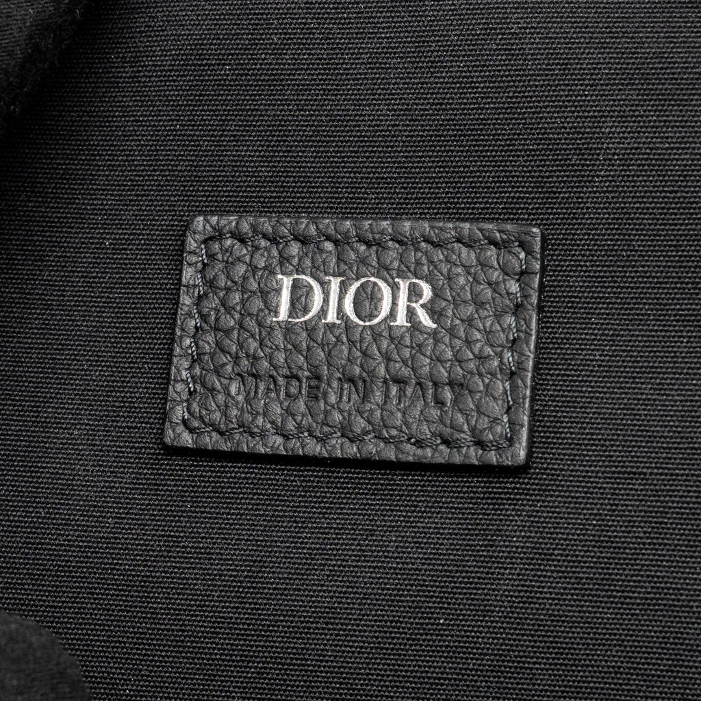 MEN’S BACKPACK DIOR OBLIQUE CANVAS / CALFSKIN BLUE / BLACK SHW