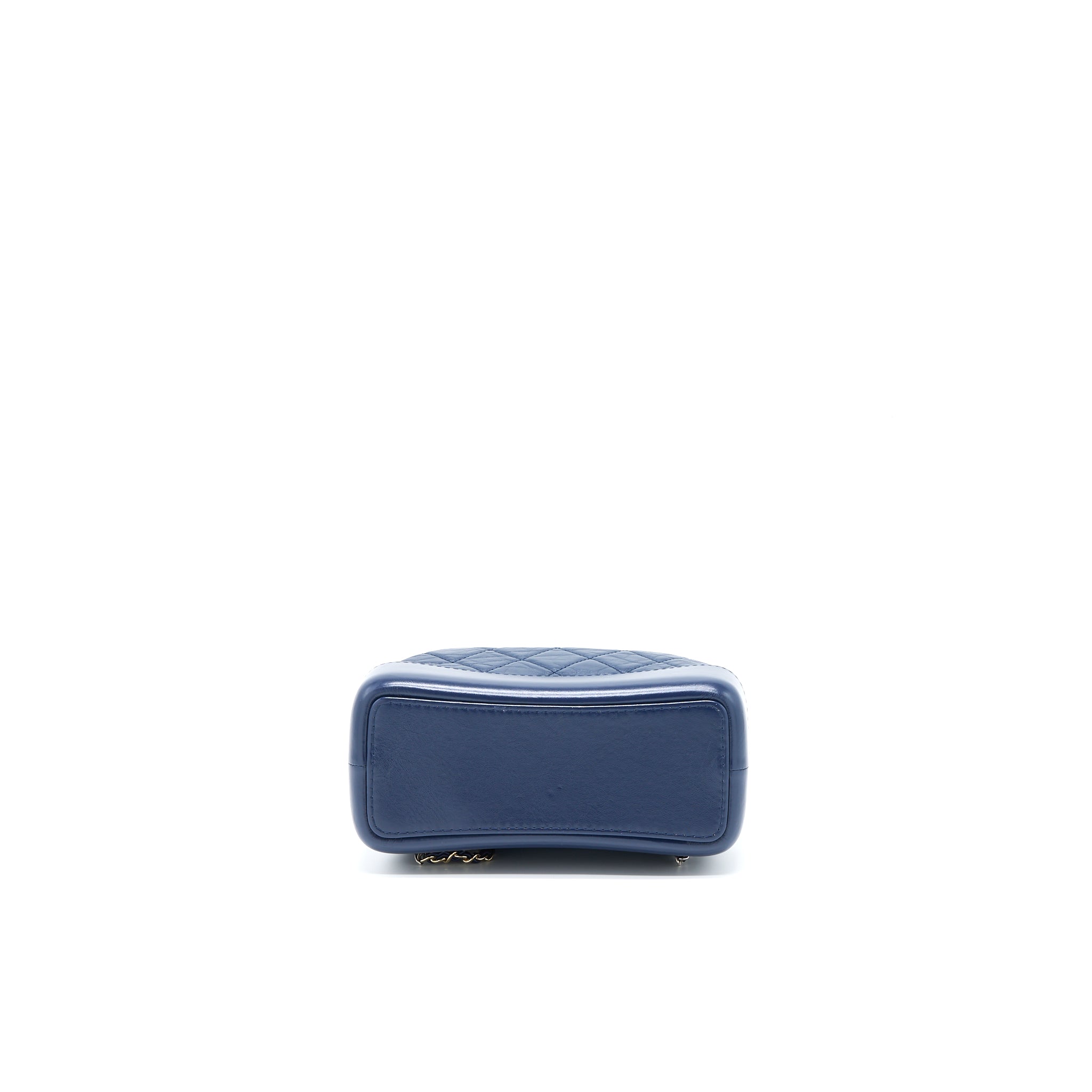 SMALL GABRIELLE BACKPACK CALFSKIN DARK BLUE MULTICOLOUR HARDWARE