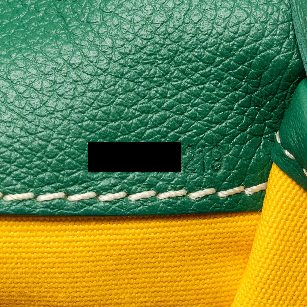SAINT LEGER BACKPACK WITH BULLDOG PRINT CANVAS GREEN SHW