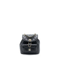 23C DUMA MINI BACKPACK CALFSKIN BLACK LGHW (MICROCHIP)
