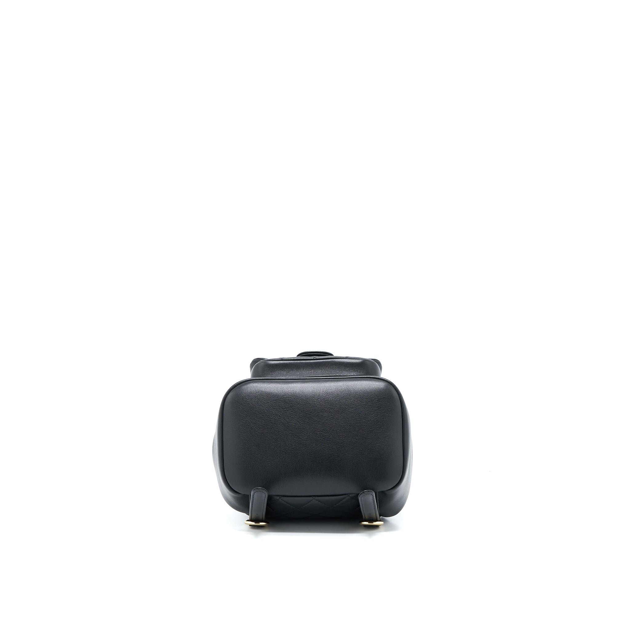 23C DUMA MINI BACKPACK CALFSKIN BLACK LGHW (MICROCHIP)