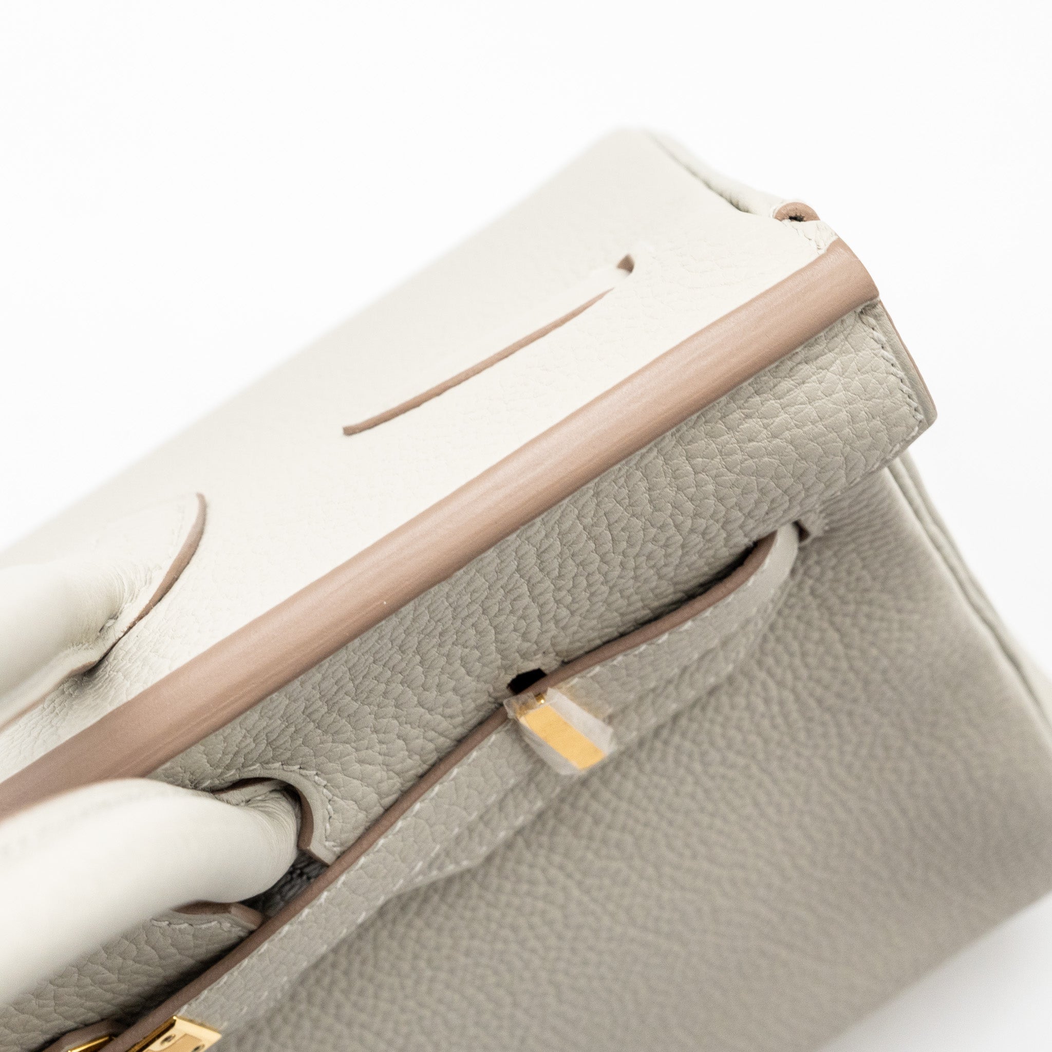 HERMES BIRKIN 30 TOGO GRIS PERLE GHW