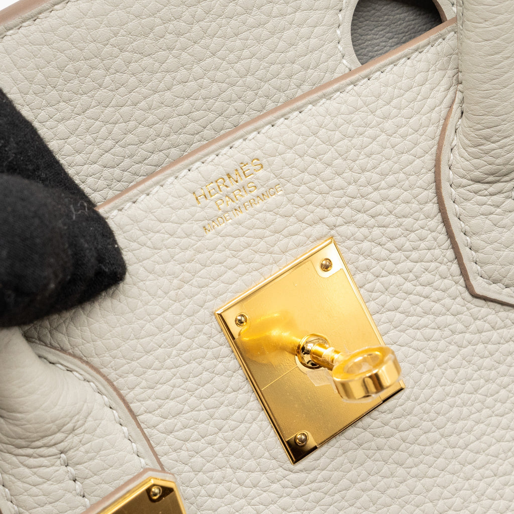 HERMES BIRKIN 30 TOGO GRIS PERLE GHW