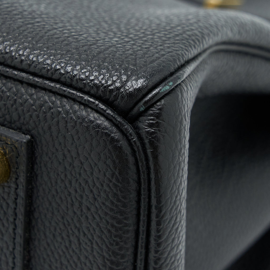 HERMES BIRKIN 35 FJORD BLACK GHW