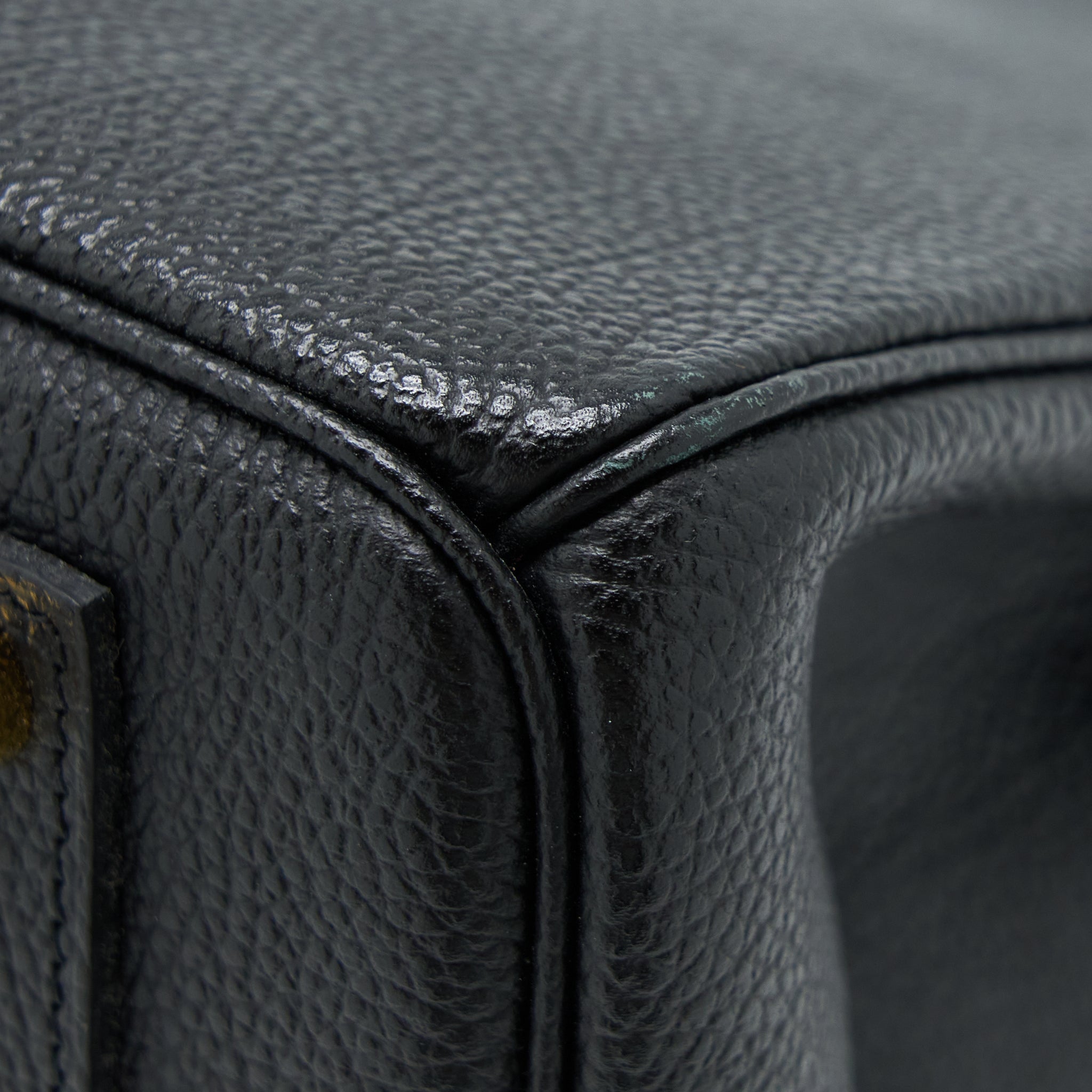 HERMES BIRKIN 35 FJORD BLACK GHW