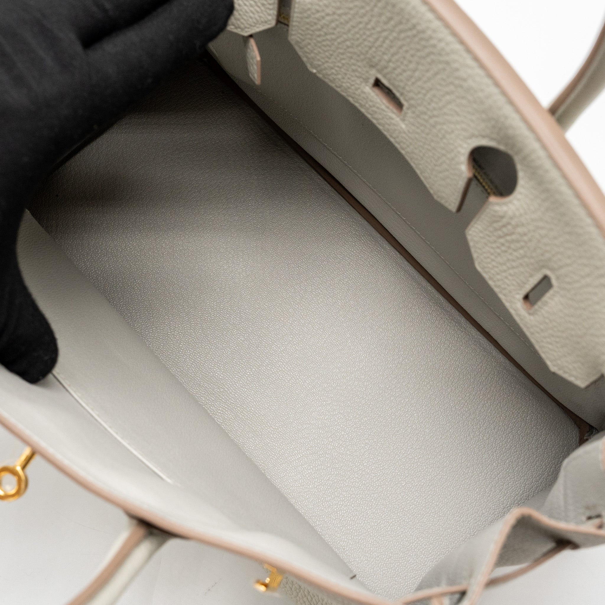 HERMES BIRKIN 30 TOGO GRIS PERLE GHW