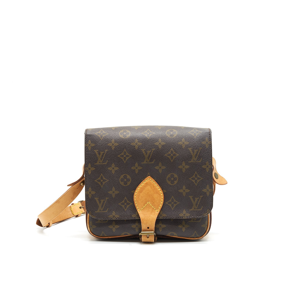 VINTAGE MONOGRAM CROSSBODY MESSENGER BAG