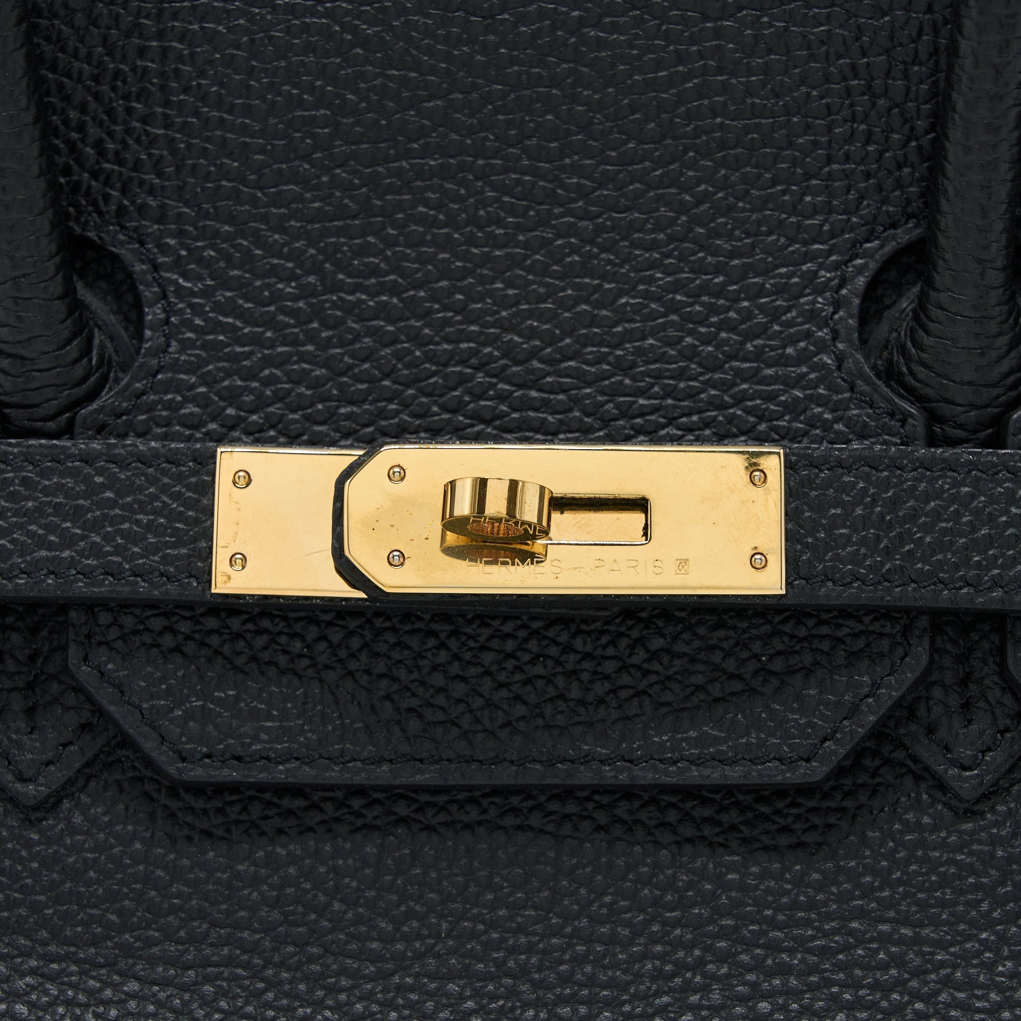 HERMES BIRKIN 35 FJORD BLACK GHW
