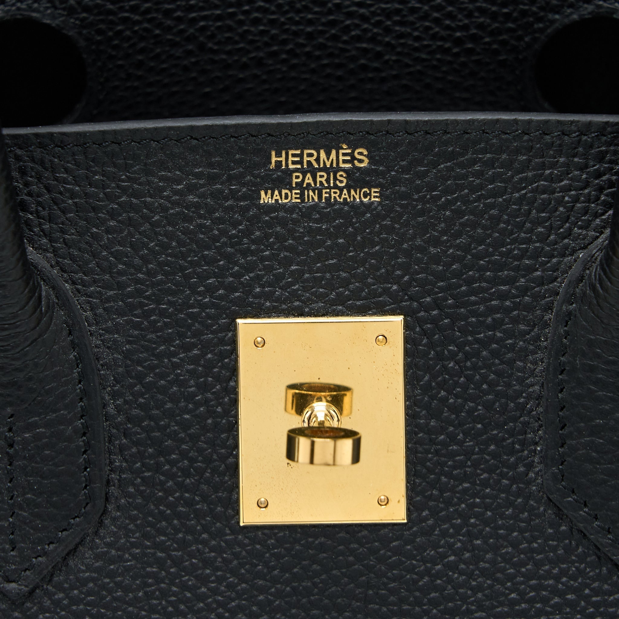 HERMES BIRKIN 35 FJORD BLACK GHW