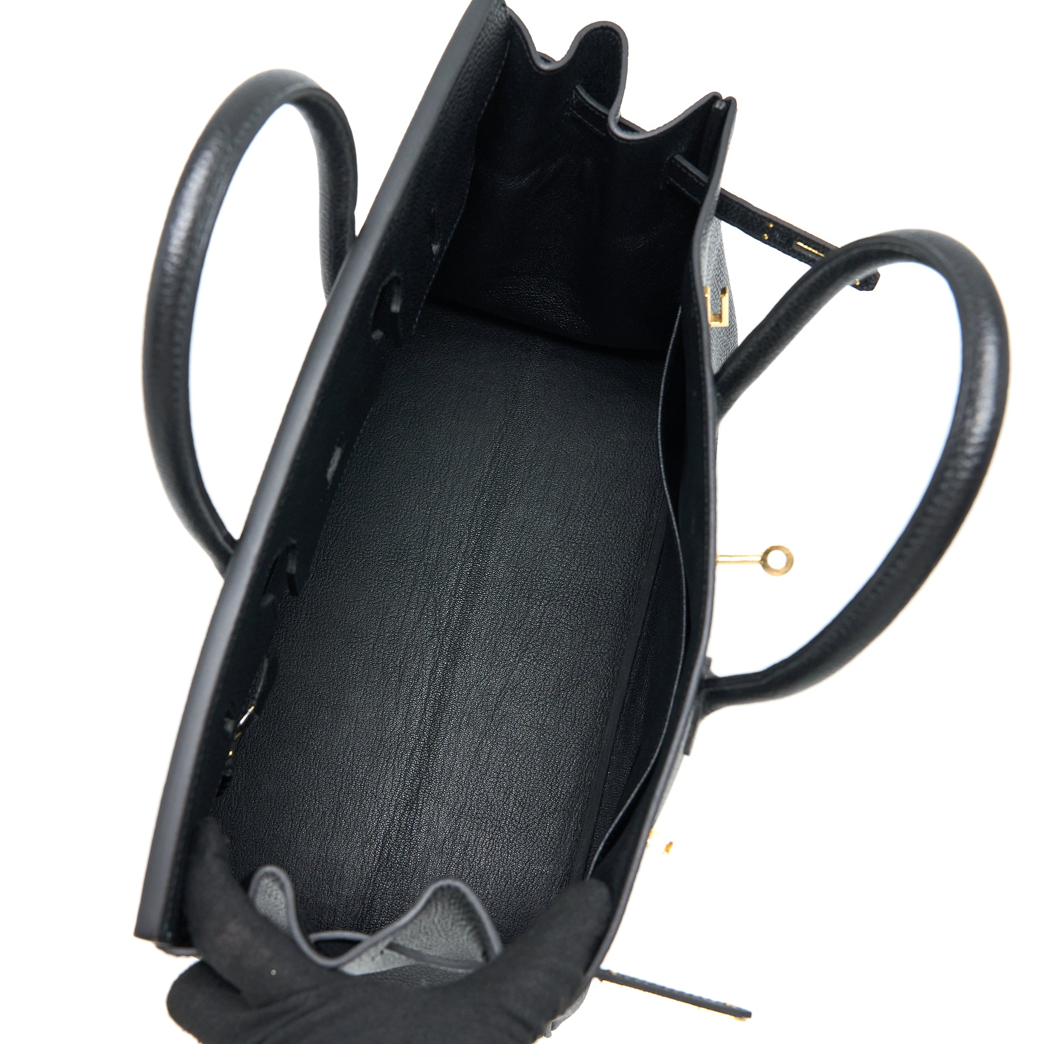 HERMES BIRKIN 35 FJORD BLACK GHW