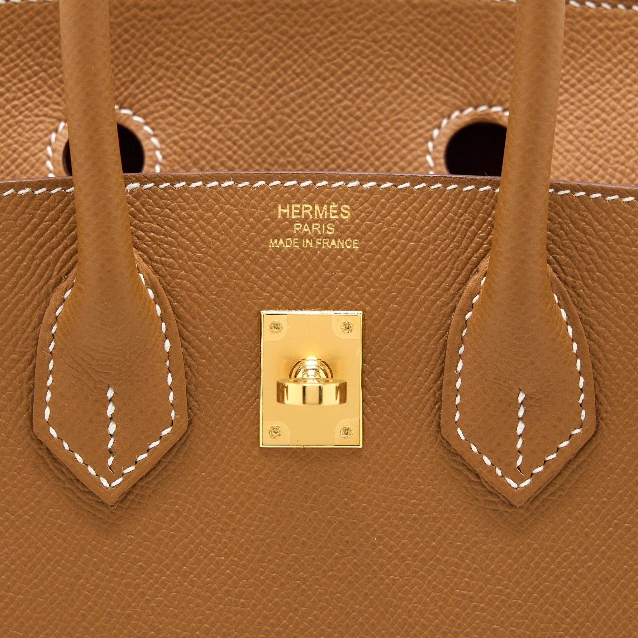 HERMES BIRKIN 25 EPSOM GOLD GHW