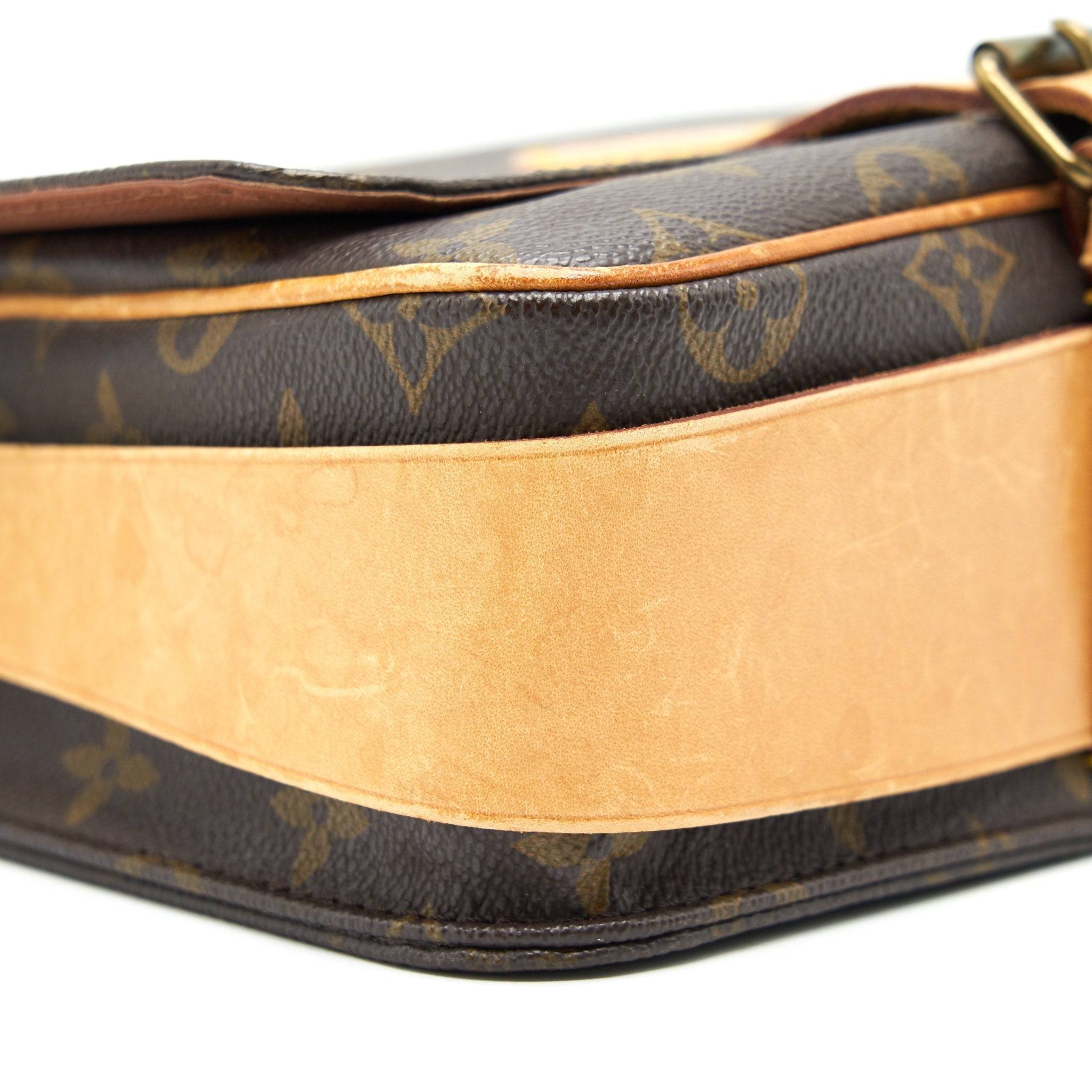 VINTAGE MONOGRAM CROSSBODY MESSENGER BAG