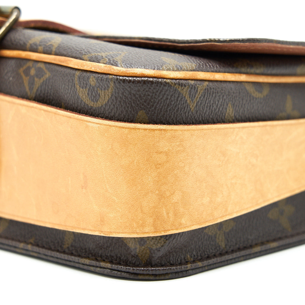 VINTAGE MONOGRAM CROSSBODY MESSENGER BAG