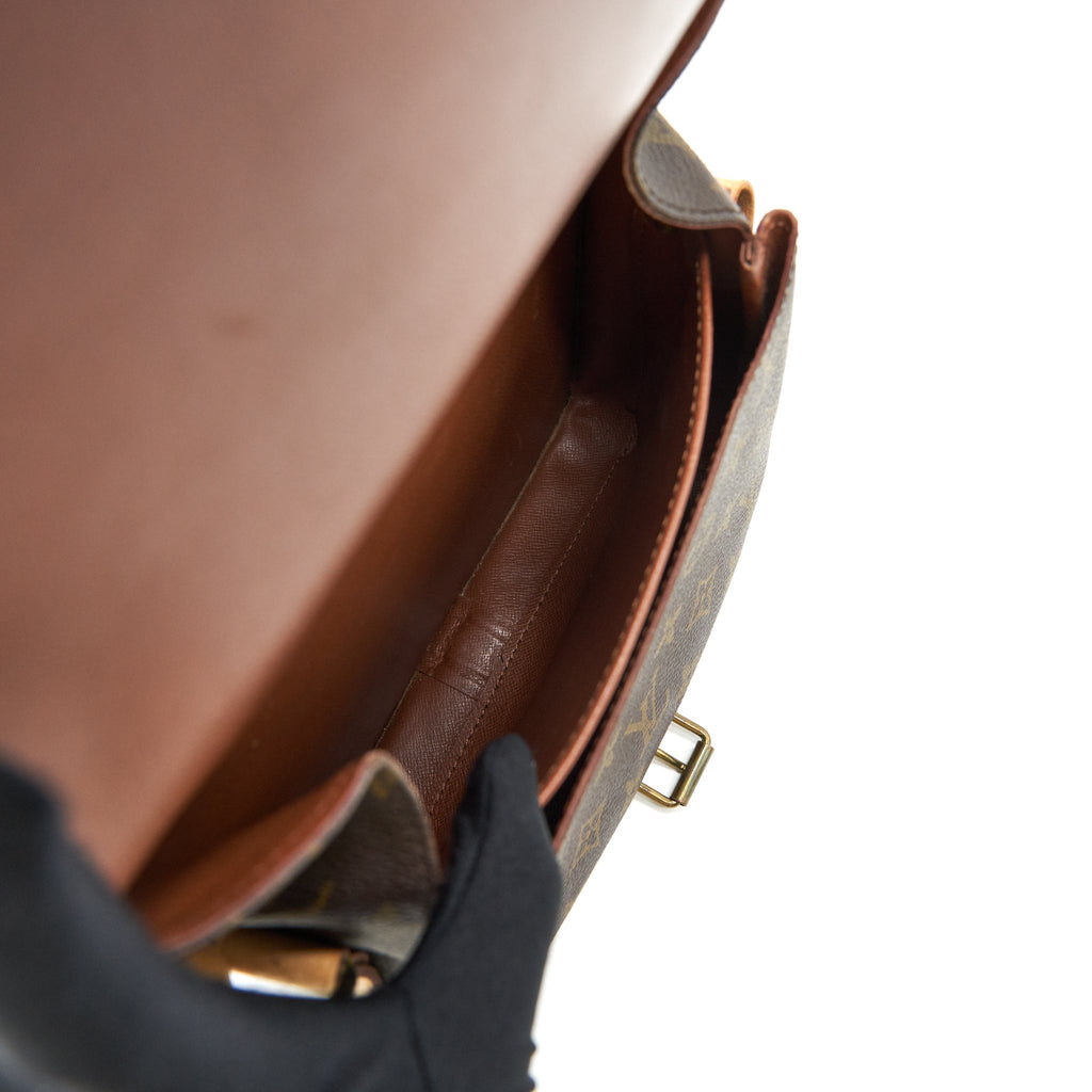 VINTAGE MONOGRAM CROSSBODY MESSENGER BAG