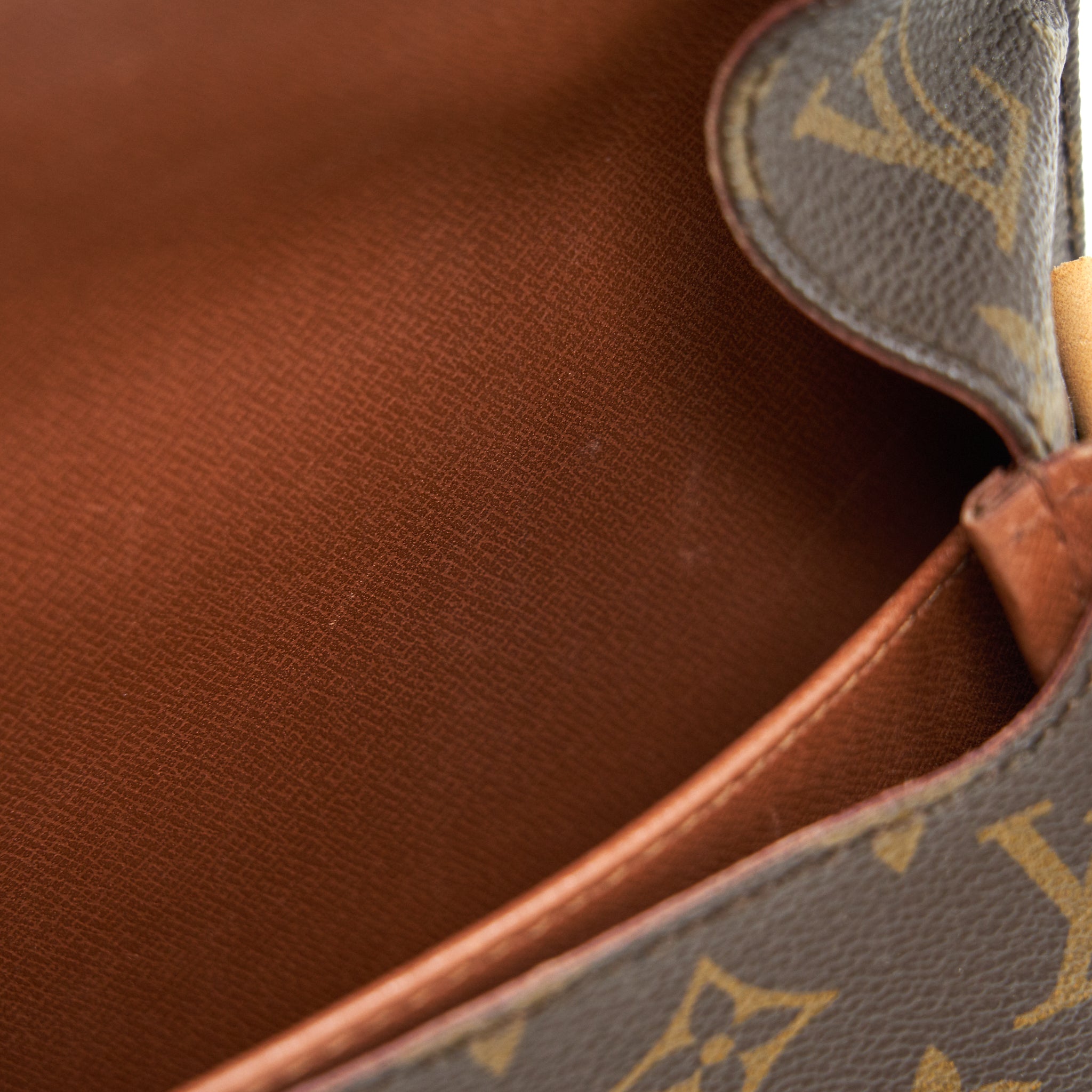 VINTAGE MONOGRAM CROSSBODY MESSENGER BAG