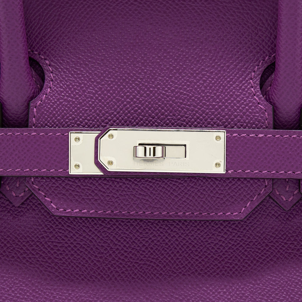 HERMES BIRKIN 30 EPSOM P9 ANEMONE SHW
