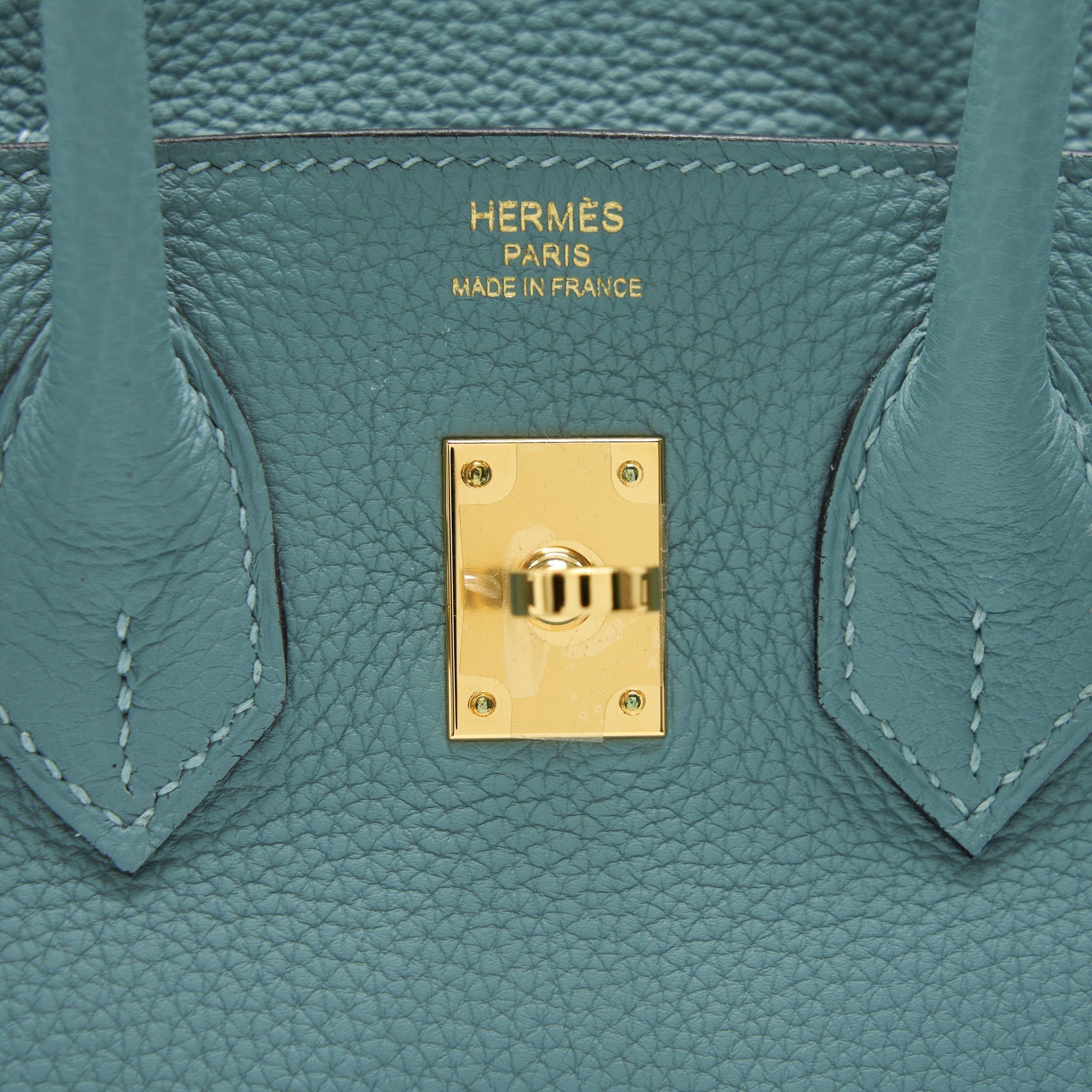 HERMES BIRKIN25 TOGO 7G CIEL GHW
