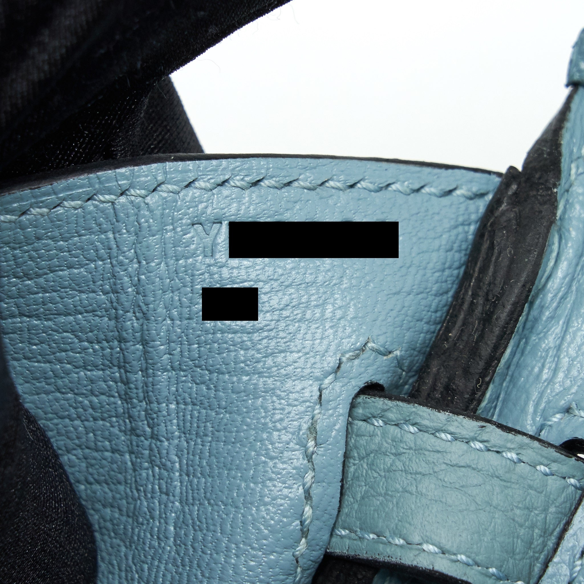 HERMES BIRKIN25 TOGO 7G CIEL GHW
