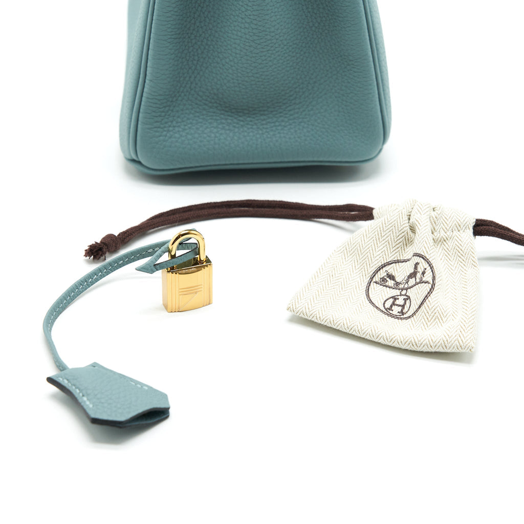 HERMES BIRKIN25 TOGO 7G CIEL GHW