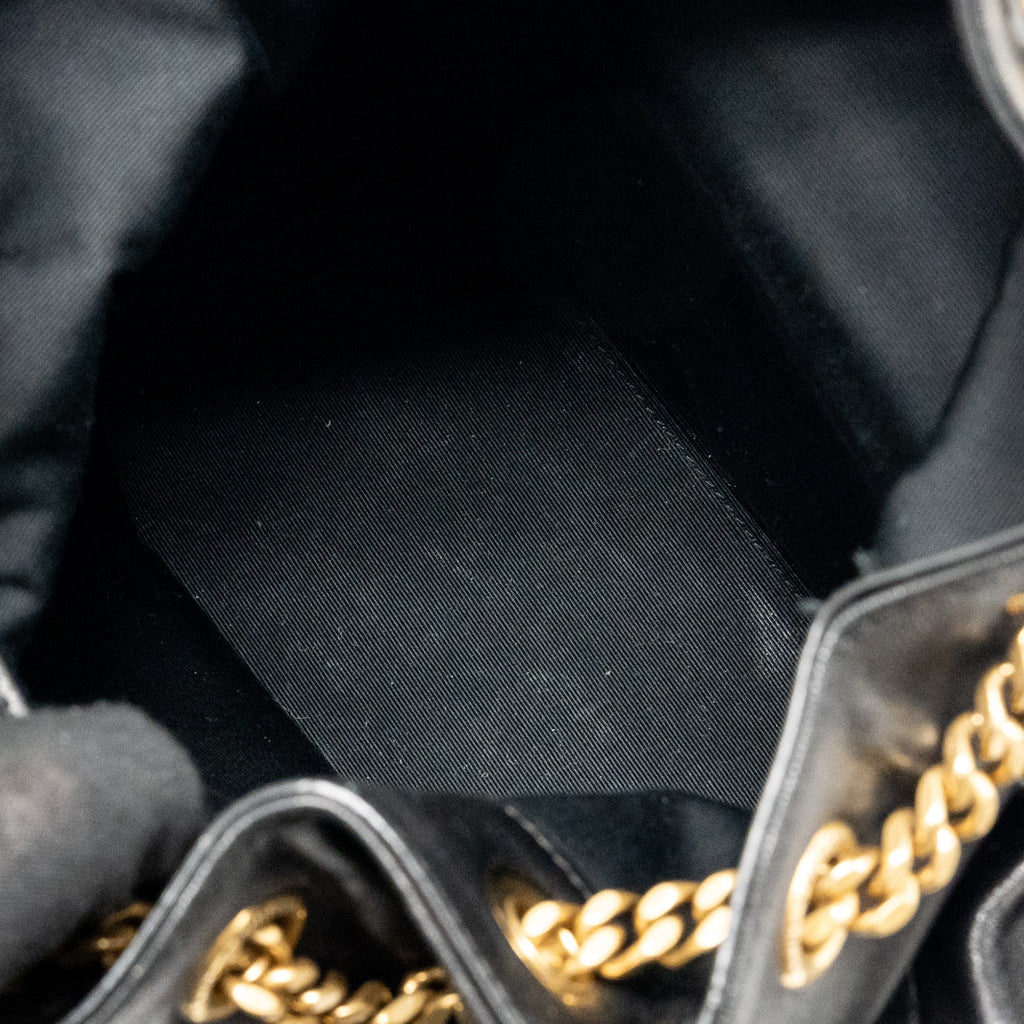 /YSL JOE BACKPACK LAMBSKIN BLACK GHW