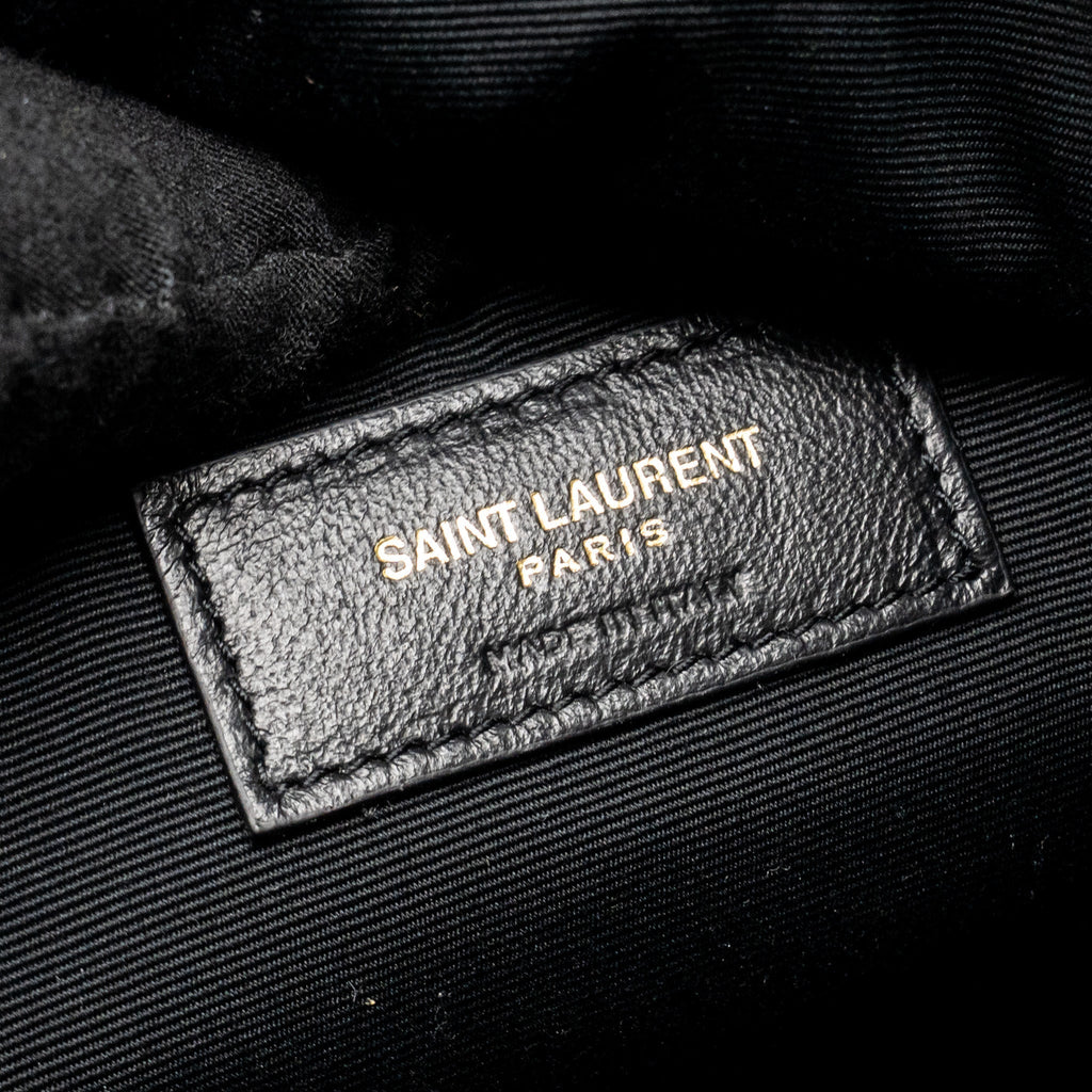 /YSL JOE BACKPACK LAMBSKIN BLACK GHW