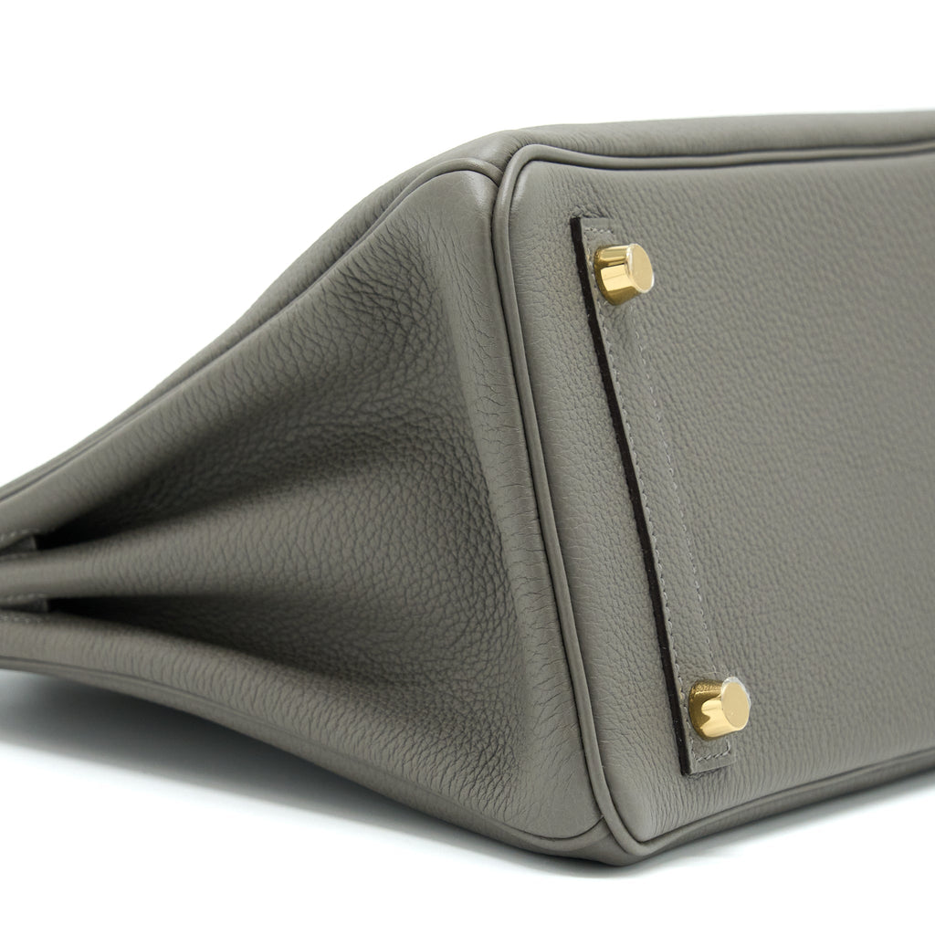 HERMES BIRKIN 25 TOGO 0L GRIS MEYER GHW