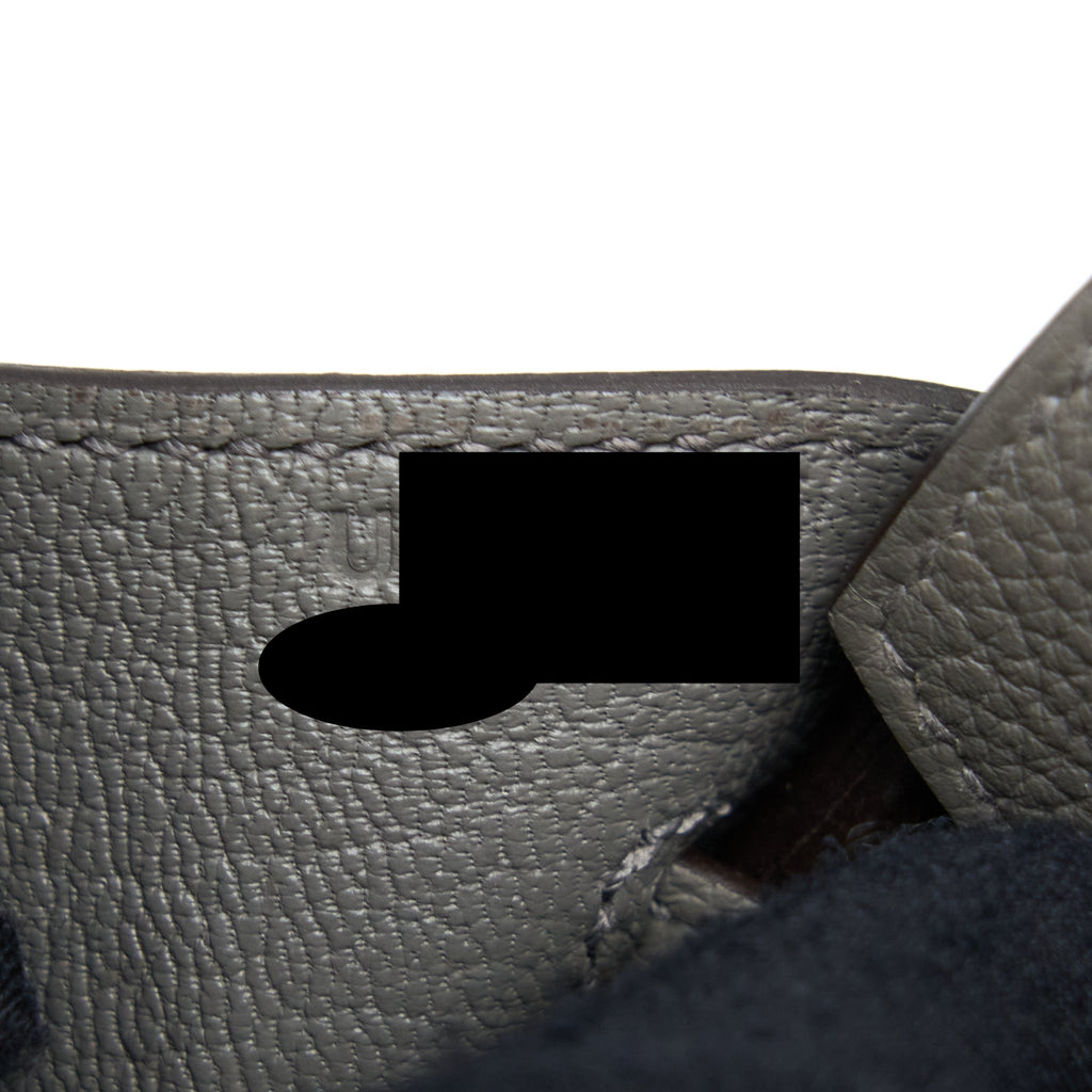 HERMES BIRKIN 25 TOGO 0L GRIS MEYER GHW
