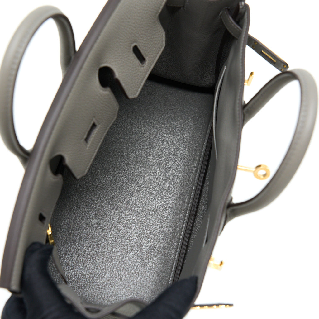 HERMES BIRKIN 25 TOGO 0L GRIS MEYER GHW